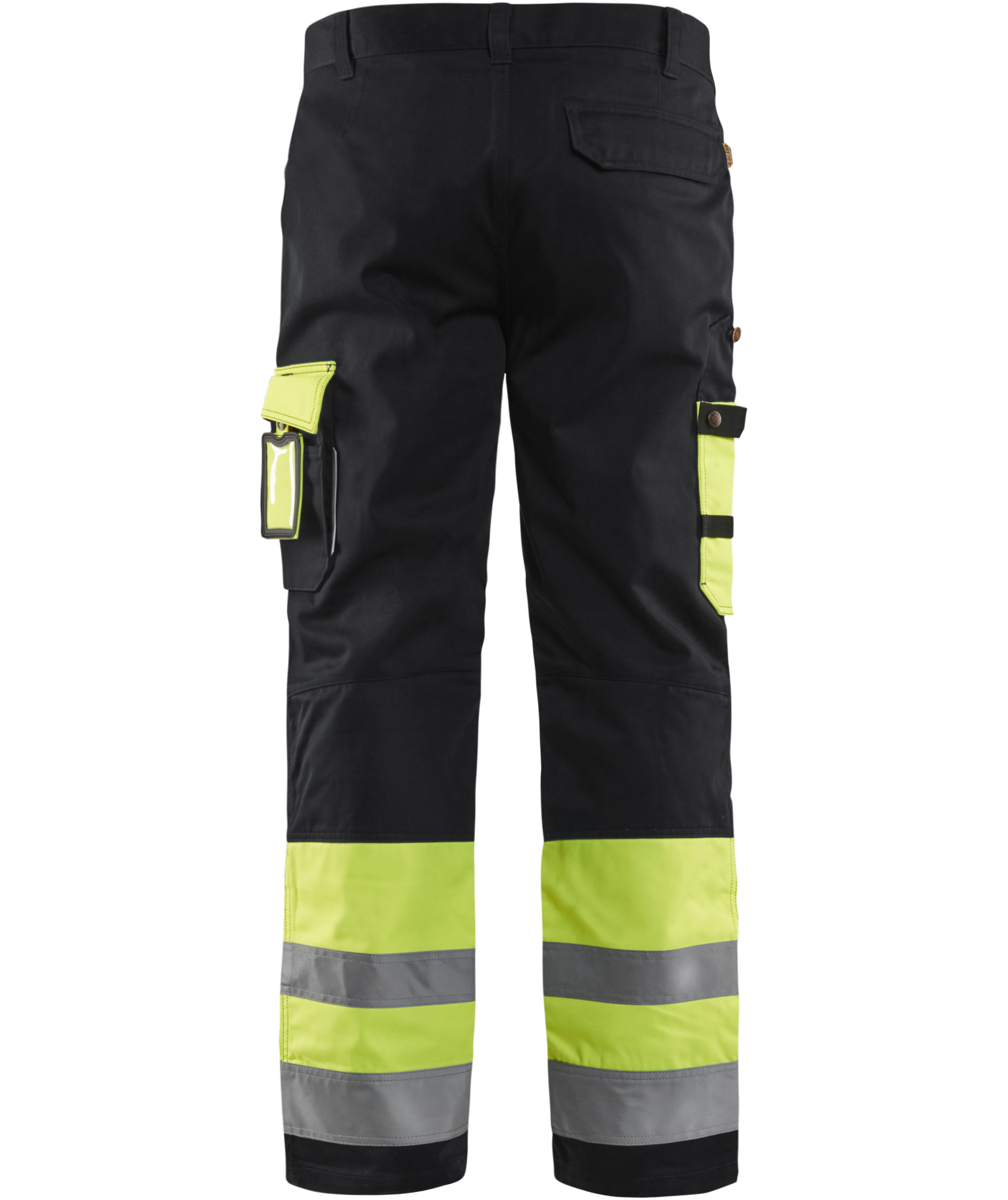 Bl&aring;kl&auml;der work trousers 1584, Hi-vis Yellow/Black, large image number 1