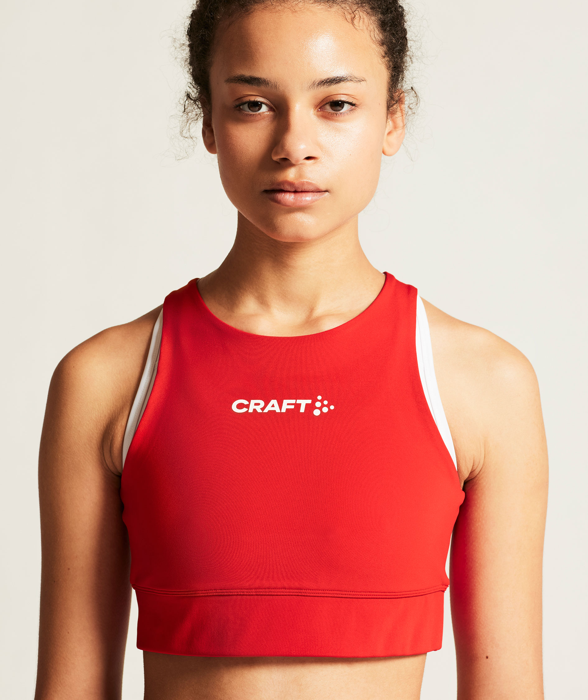 Craft Rush 2.0 Damen sport BH, Bright red, large image number 7