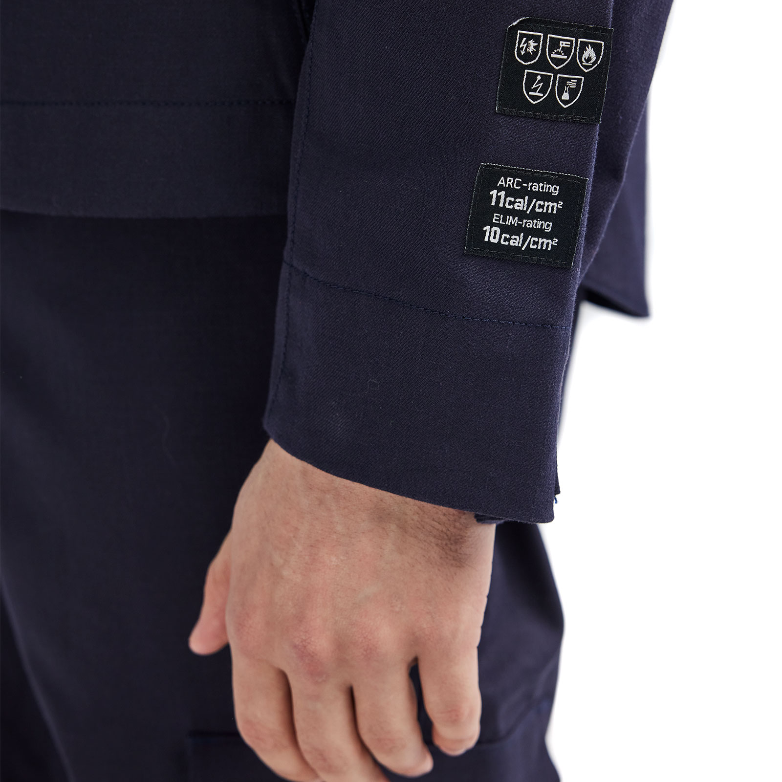 Bl&aring;kl&auml;der FR work jacket, Marine, large image number 6