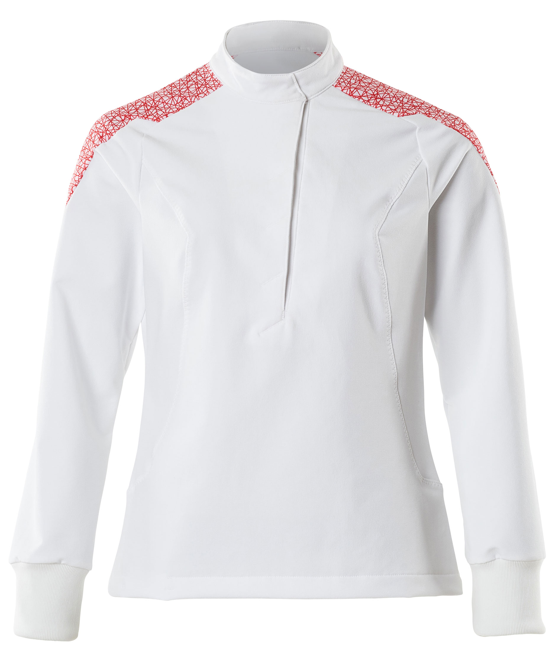 Mascot Food & Care HACCP-godkjent damebusseronne, Hvit/Signalr&oslash;d, Hvit/Signalr&oslash;d, swatch