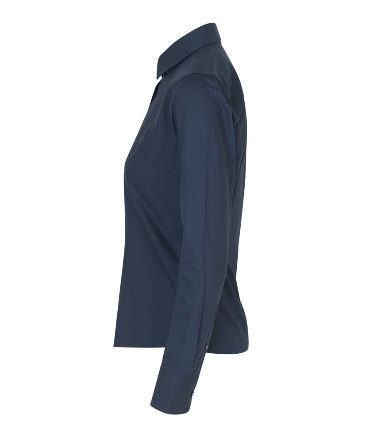 Seven Seas hybrid Modern fit dameskjorte, Navy, large image number 3