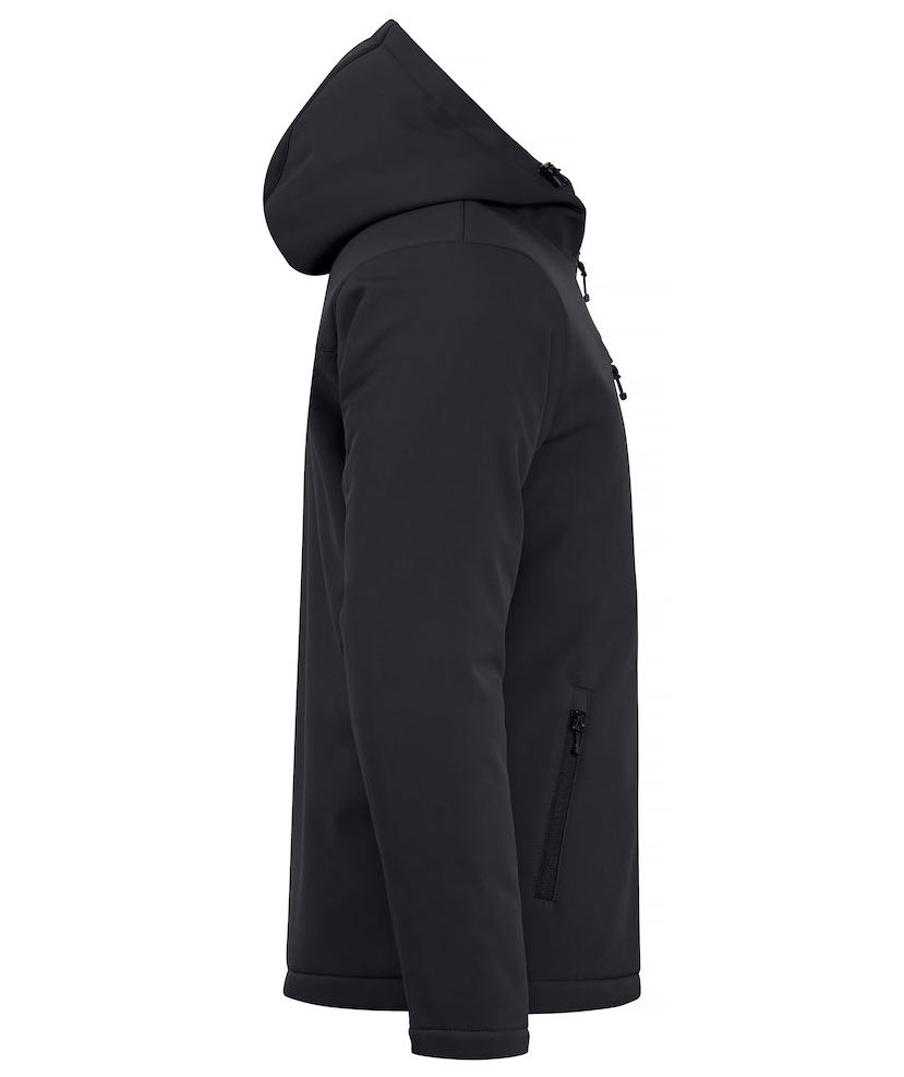 Clique foret softshelljakke, Sort, large image number 3
