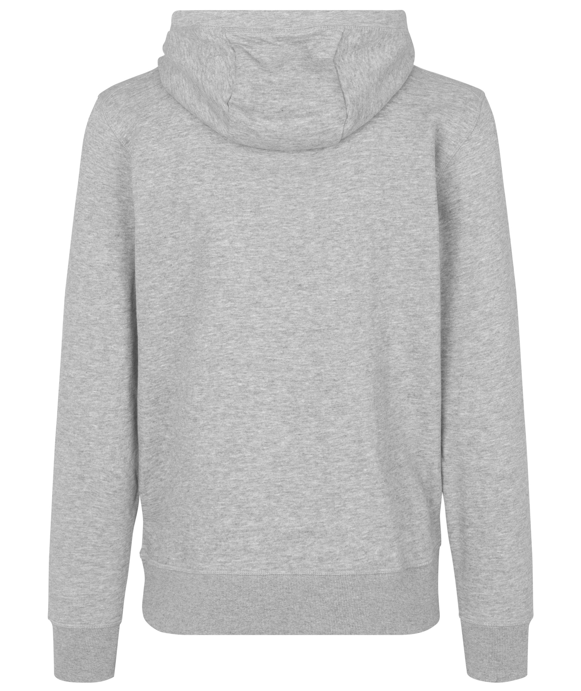 ID Core h&aelig;ttetr&oslash;je med lynl&aring;s, Gr&aring;&nbsp;Melange, large image number 2