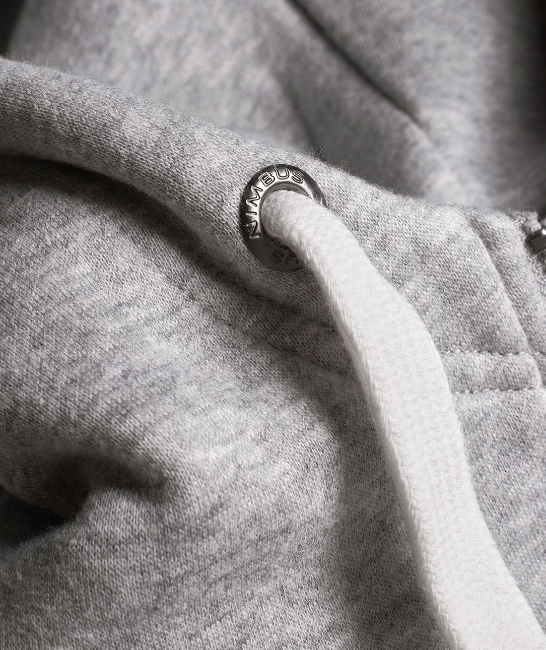 Nimbus Williamsburg hoodie med blixtl&aring;s, Grey melange, large image number 4