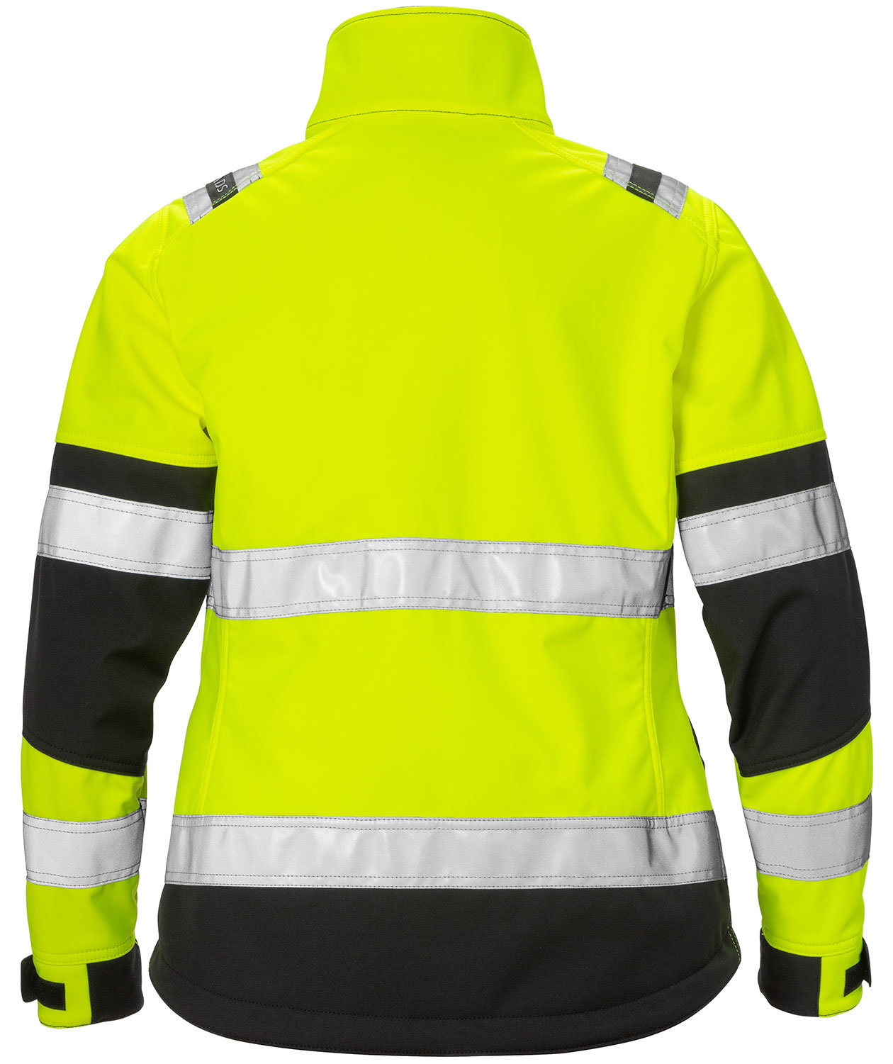 Fristads dame softshelljakke 4183, Hi-vis&nbsp;Gul/Sort