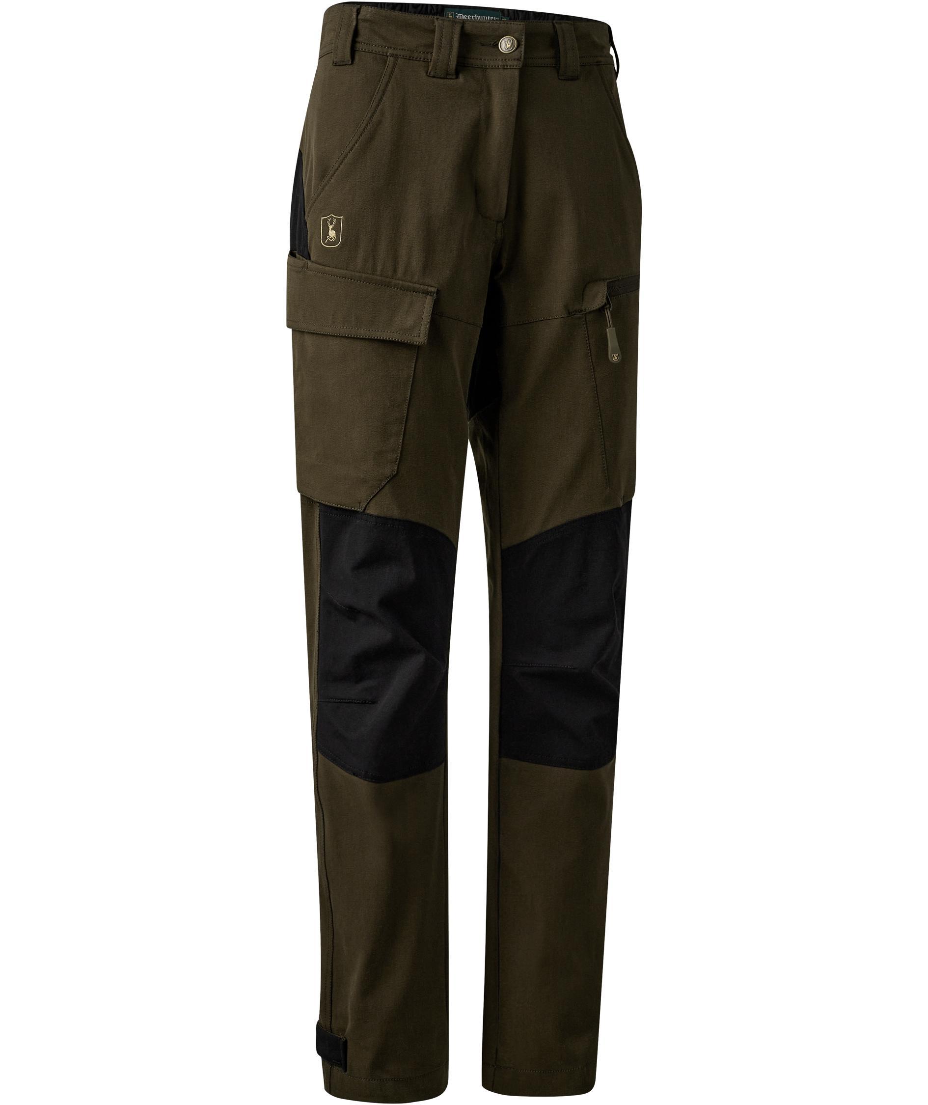 Deerhunter Sarek full stretch damebukser, Fallen Leaf/Black, Fallen Leaf/Black, swatch