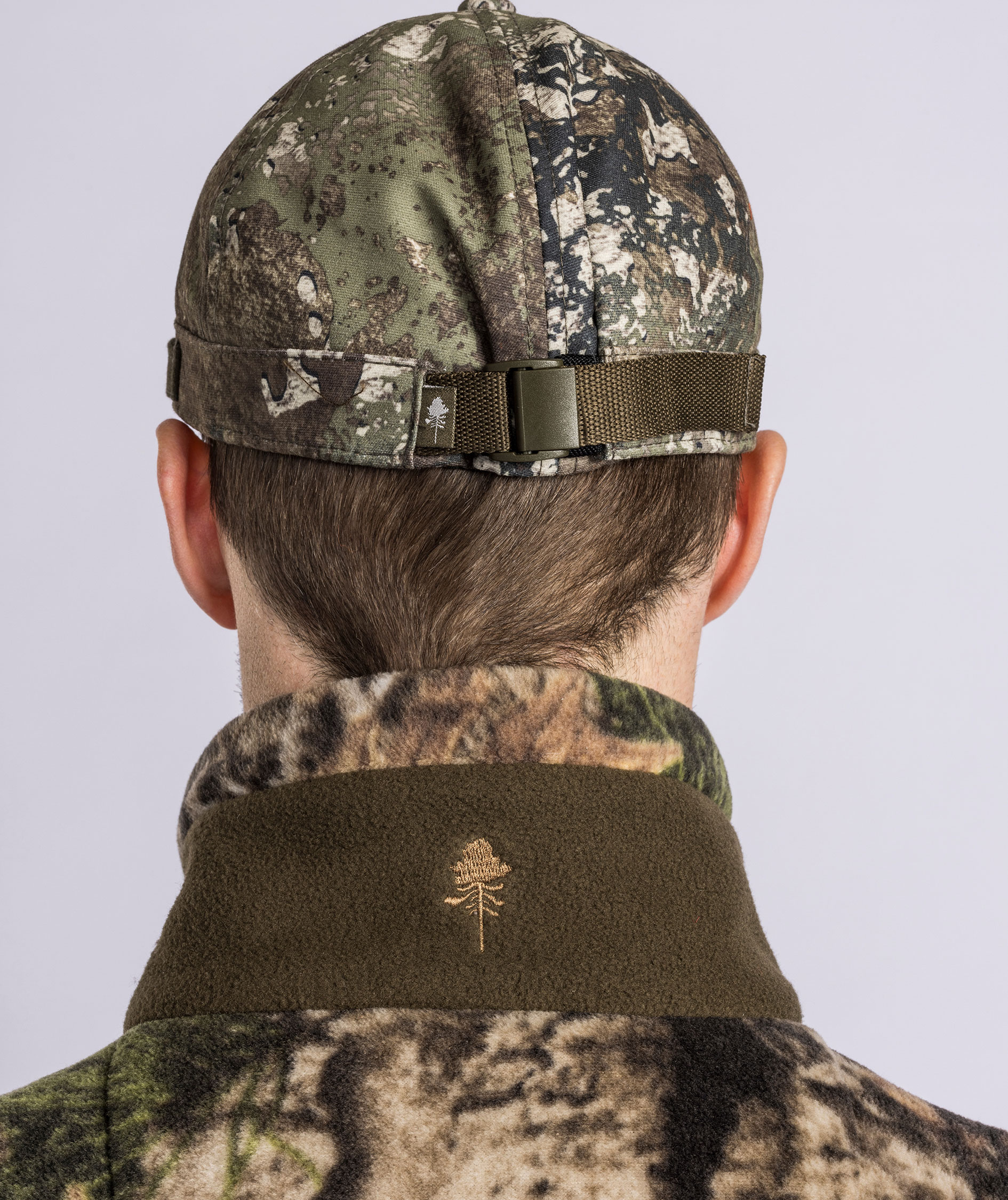 Pinewood&nbsp;Oviken fleecejakke, Atera Camou/Hunting Green, large image number 5