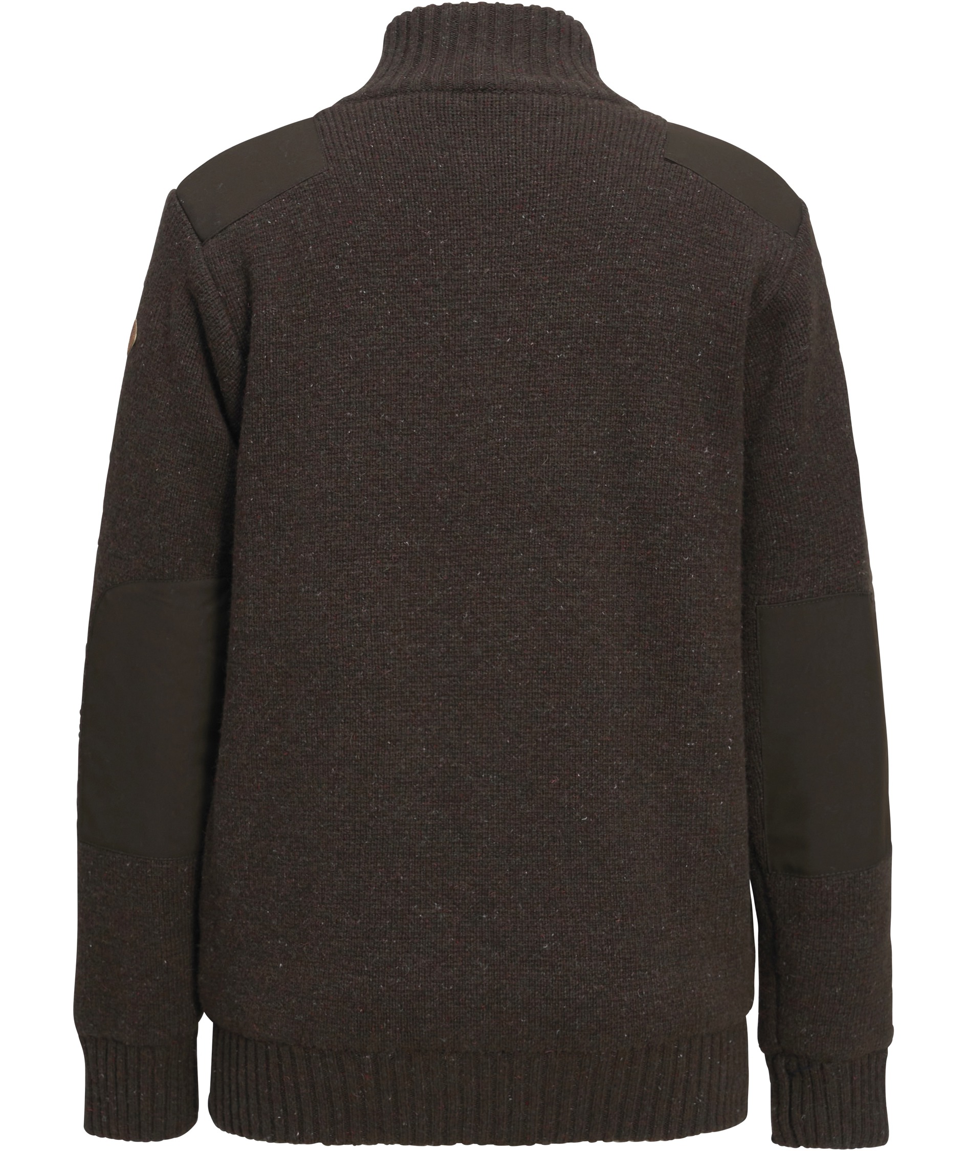 Pinewood Hurricane dame cardigan med uld, Dark brown melange, large image number 2