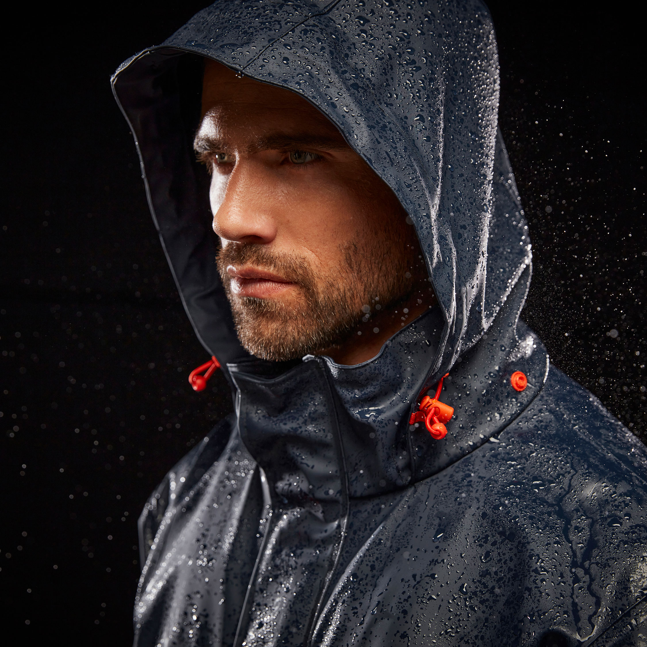 Helly Hansen Gale regnjakke, Navy, large image number 2