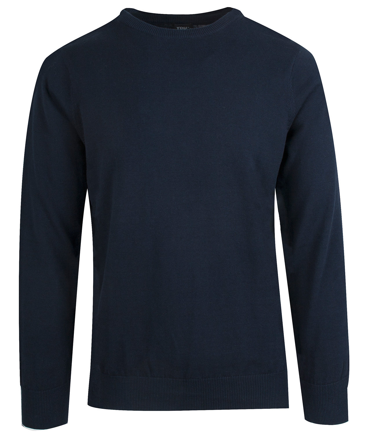 YOU Belfast finstrikket pullover, Marine