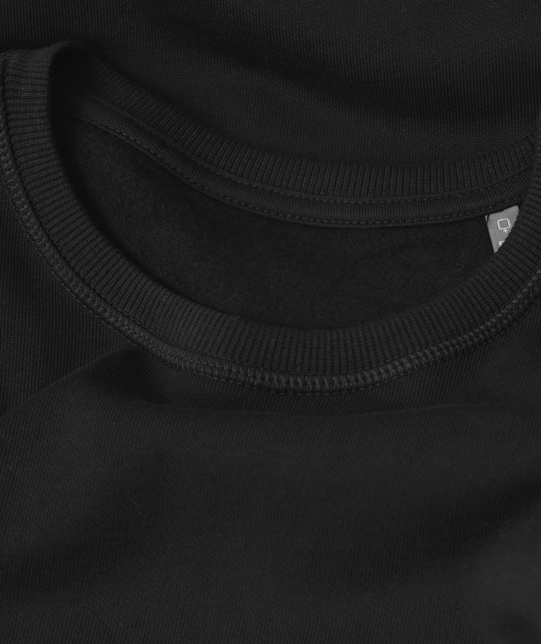 ID &oslash;kologisk dame sweatshirt, Sort, large image number 3