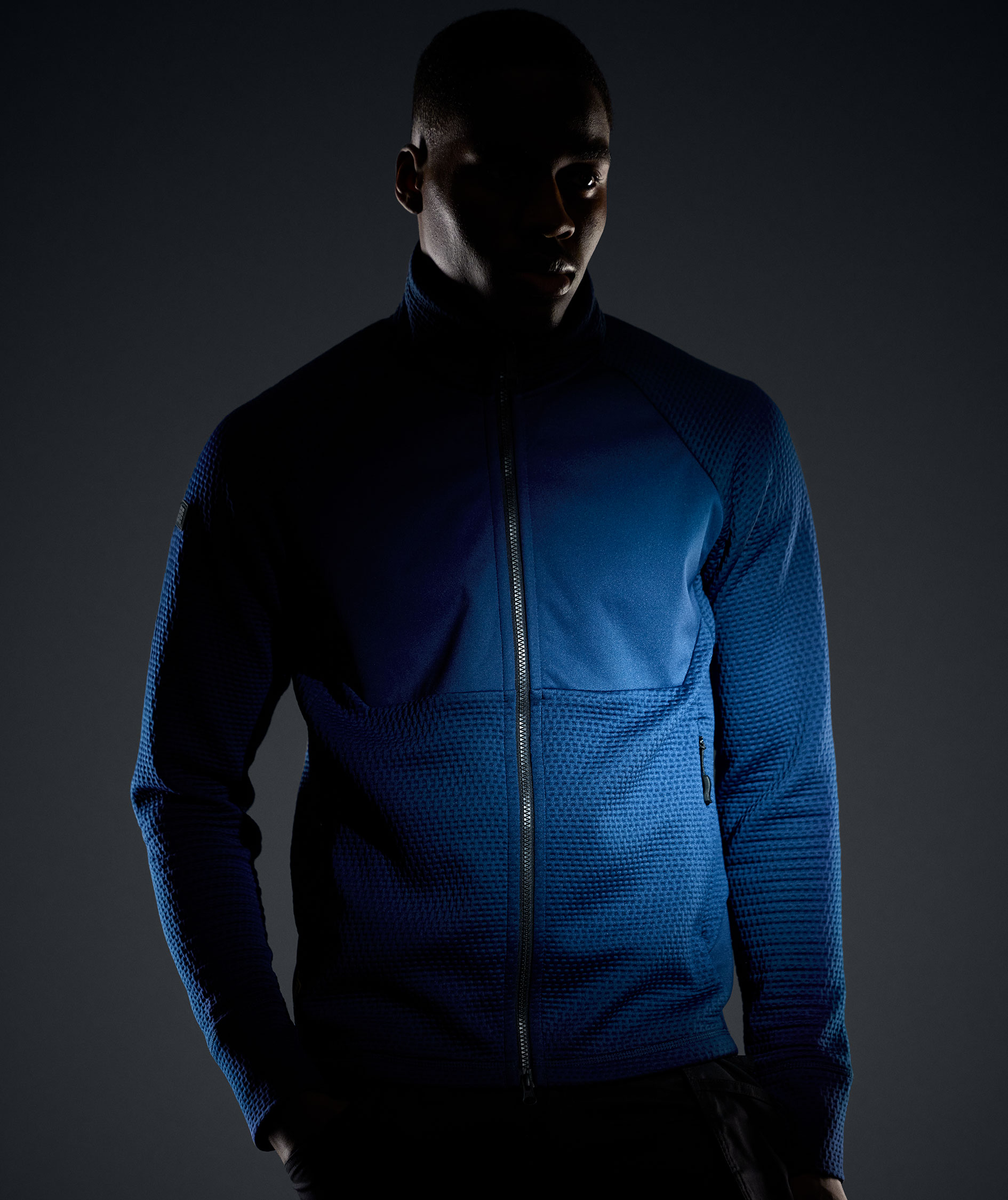 Snickers FlexiWork cardigan 8404, Deep Blue/Deep Blue, large image number 4