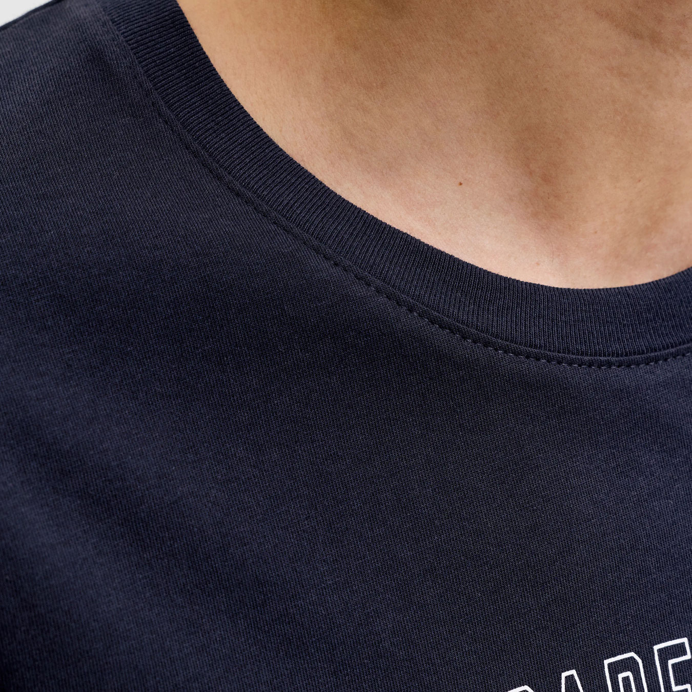 Jack & Jones JJELOGO T-skjorte, Navy Blazer, large image number 4