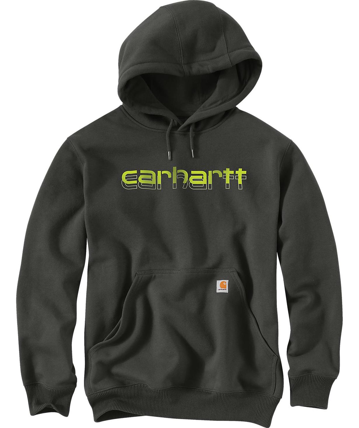 Carhartt Rain Defender Graphic h&aelig;ttetr&oslash;je, Peat, large image number 0
