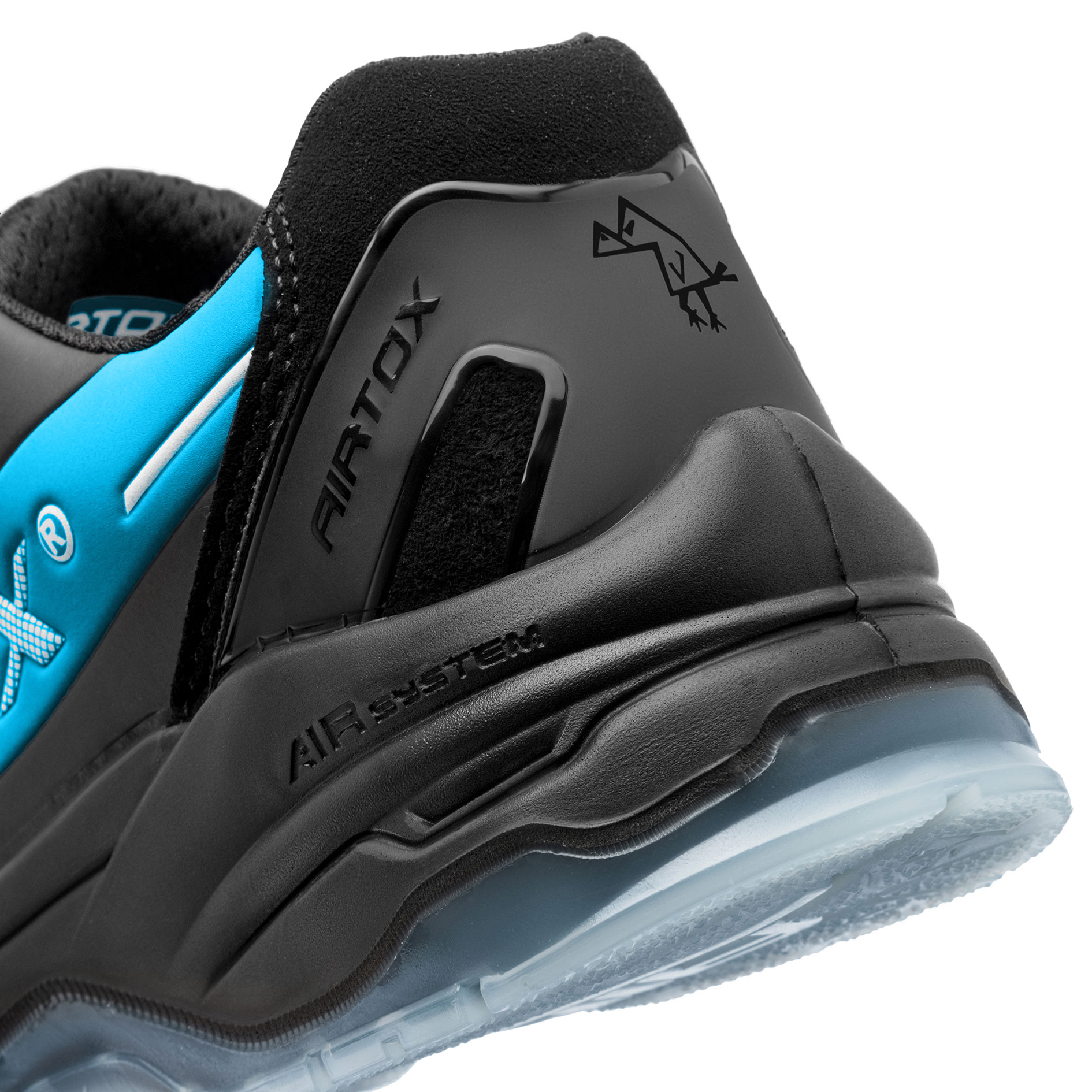 Airtox TX2 sikkerhedssko S3, Bl&aring;/Sort, large image number 6