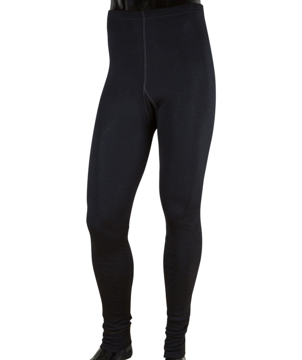 Klazig Baselayer Hose mit Merinowolle, Schwarz