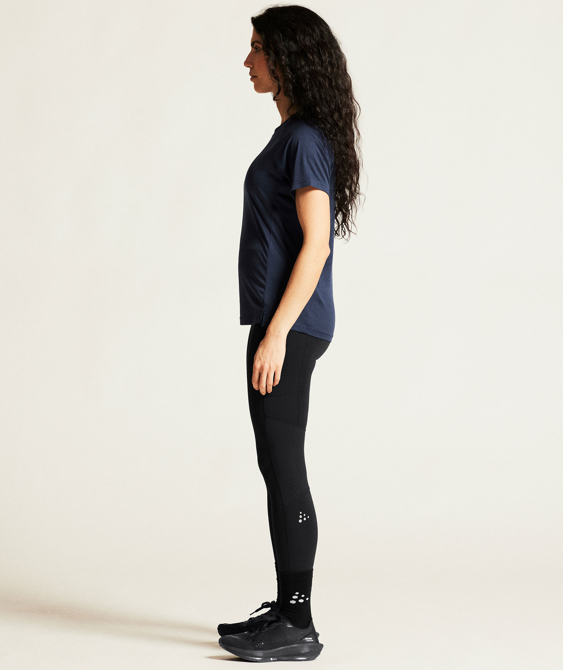Craft Rush 2.0 dame T-skjorte, Navy, large image number 4