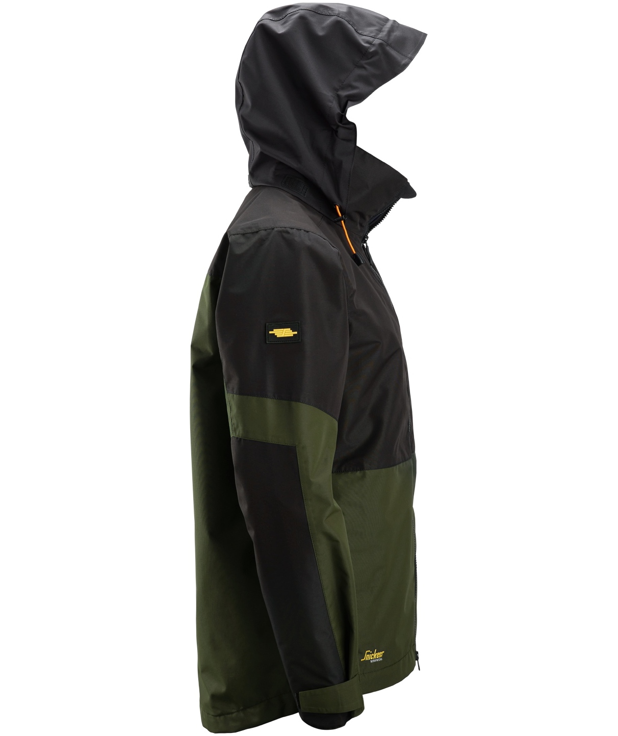 Snickers AllroundWork shell jacket 1304, Khaki Green/Black, large image number 3