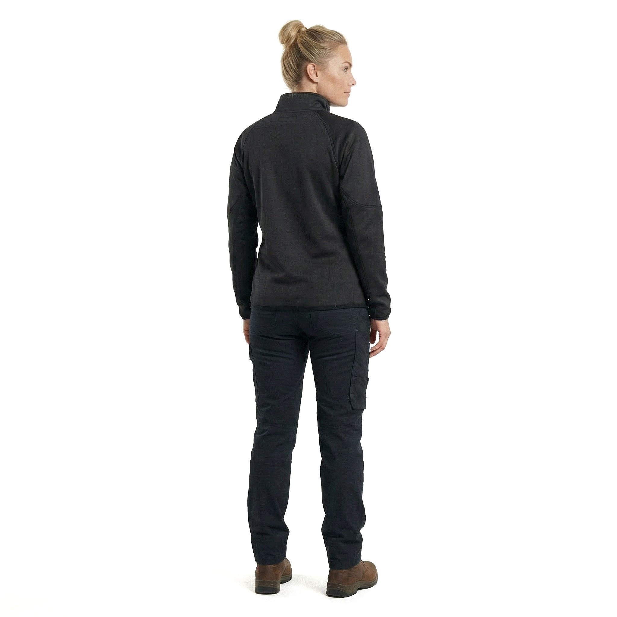 Grounded 7005 women's cardigan, Black, large image number 3