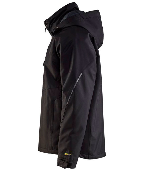 Bl&aring;kl&auml;der Unite skaljakke, Sort, large image number 3