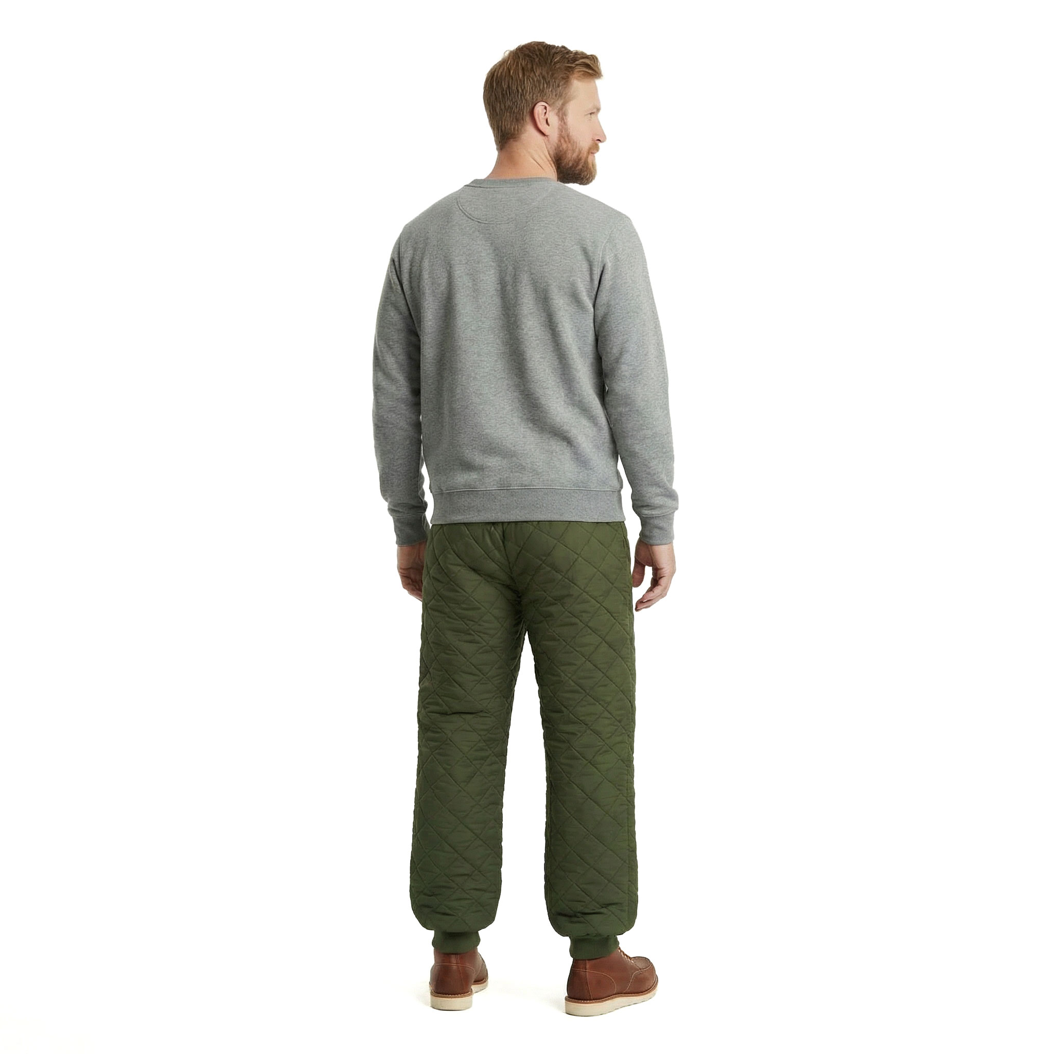Ocean Outdoor thermal trousers, Olive, large image number 3