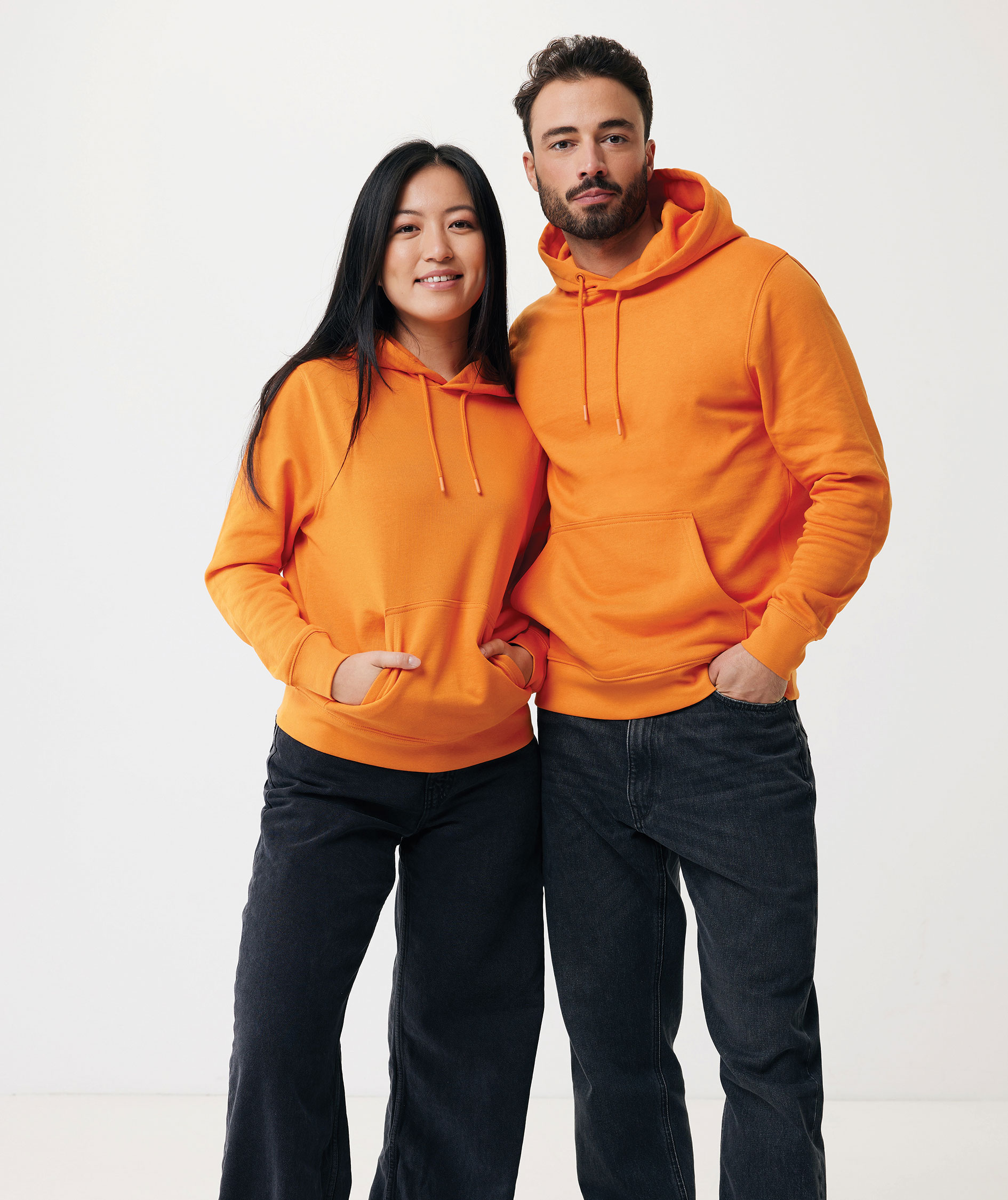 Iqoniq Rila hoodie, Orange, large image number 11