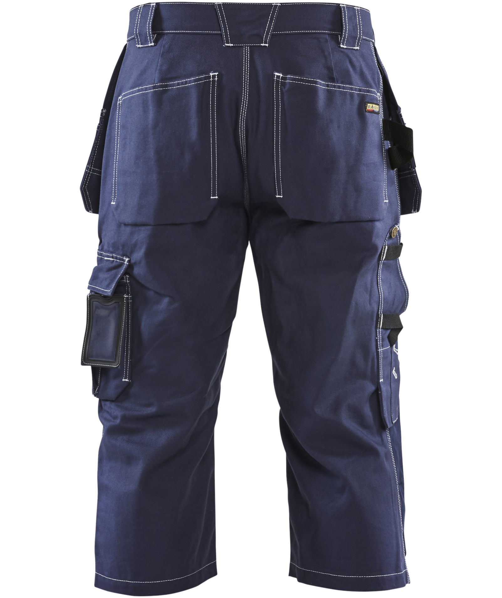 Bl&aring;kl&auml;der hantverkspiratbyxa, Marin