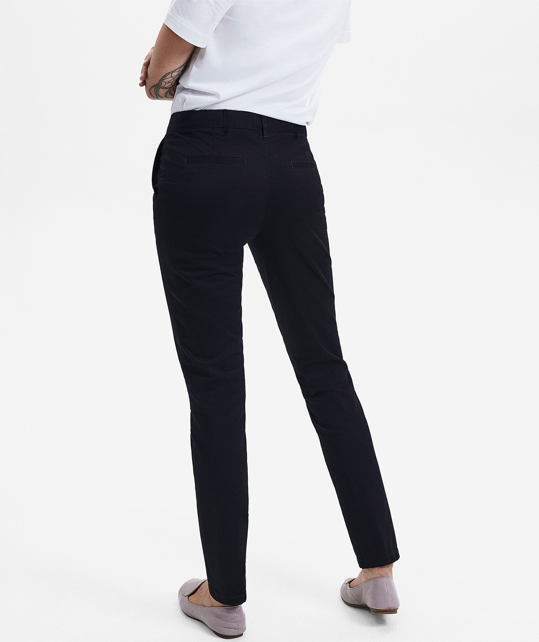 Sunwill Extreme Flexibility Modern fit chinos dam, Dark navy, large image number 6