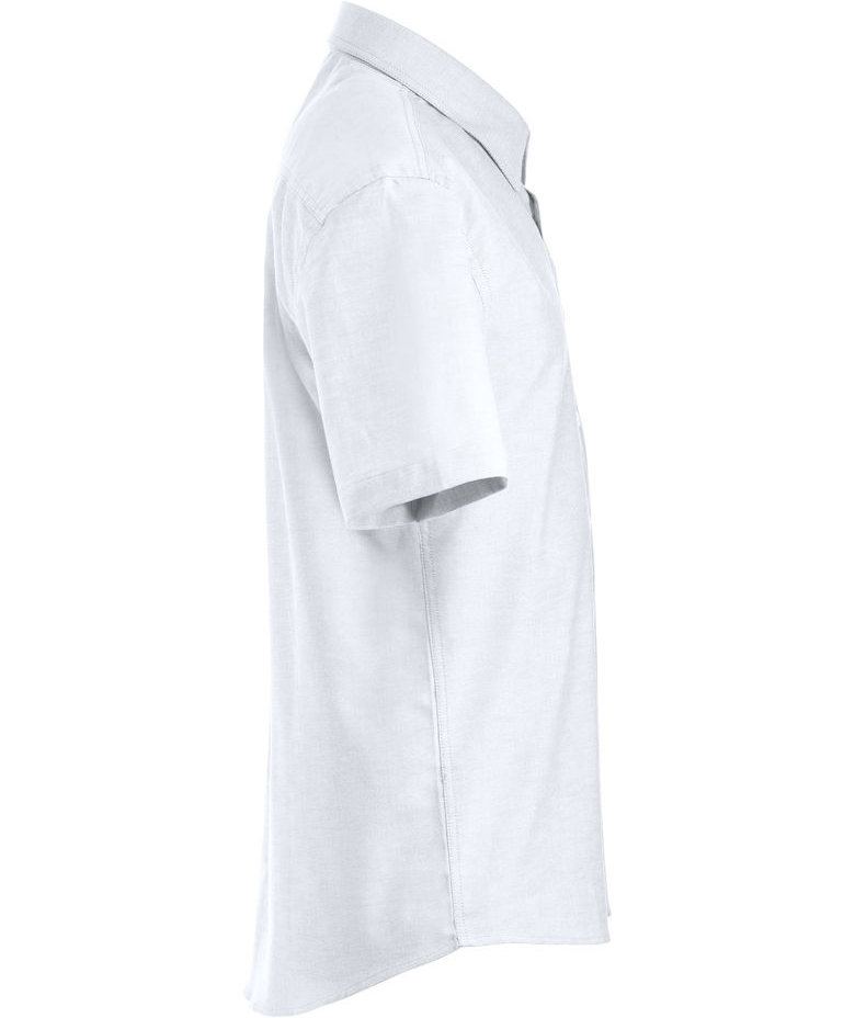 Clique Cambridge kort&auml;rmad skjorta, Vit, large image number 4