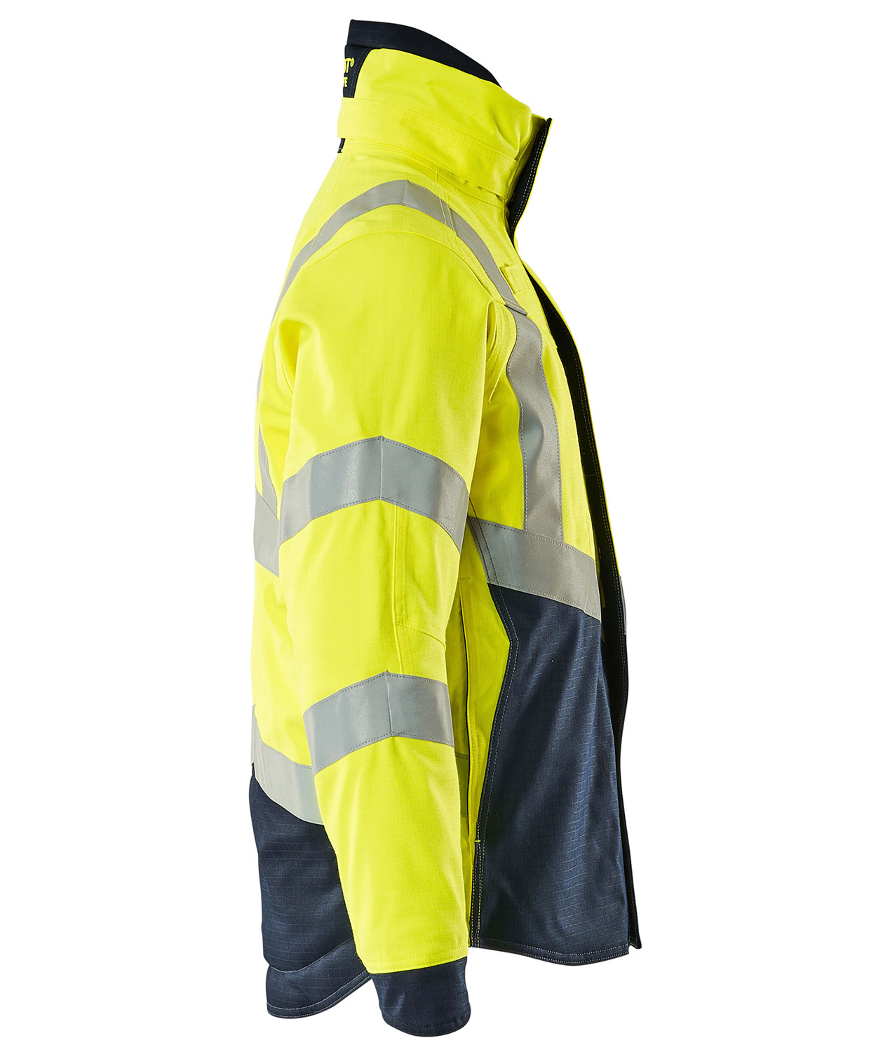 Mascot Multisafe winter jacket, Hi-Vis Yellow/Dark Marine, large image number 3