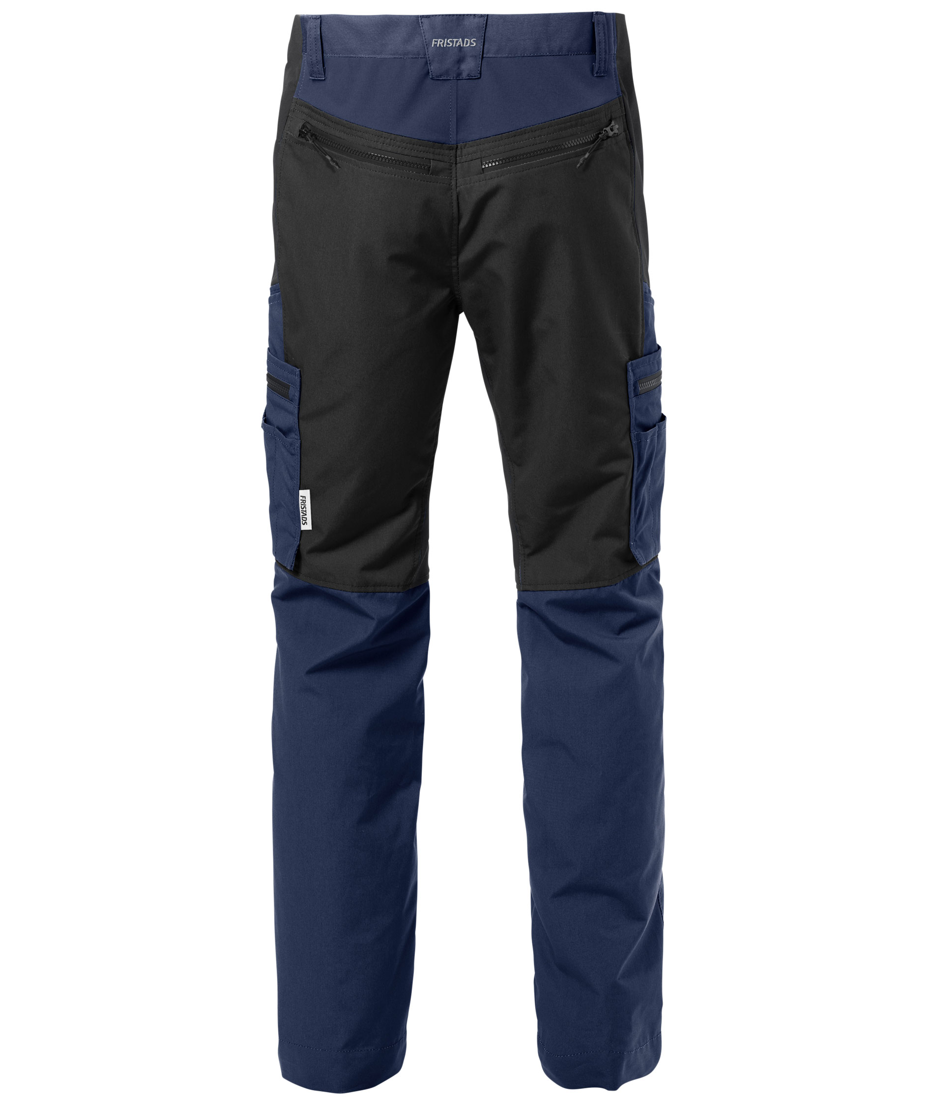 Fristads service trousers 2700 PLW, Marine Blue/Black, large image number 1