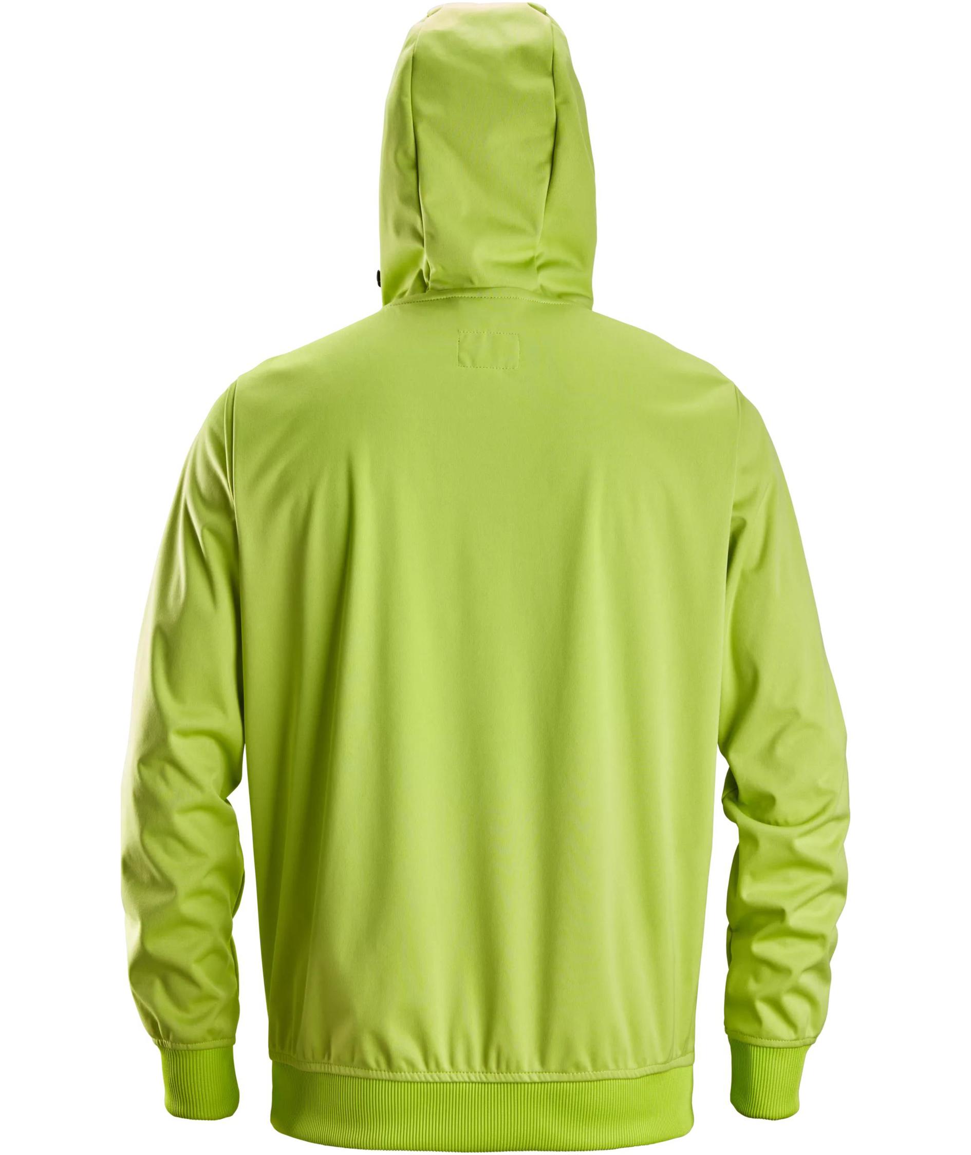 Snickers FlexiWork Windblocker softshell hettegenser 8400, Lime, large image number 1