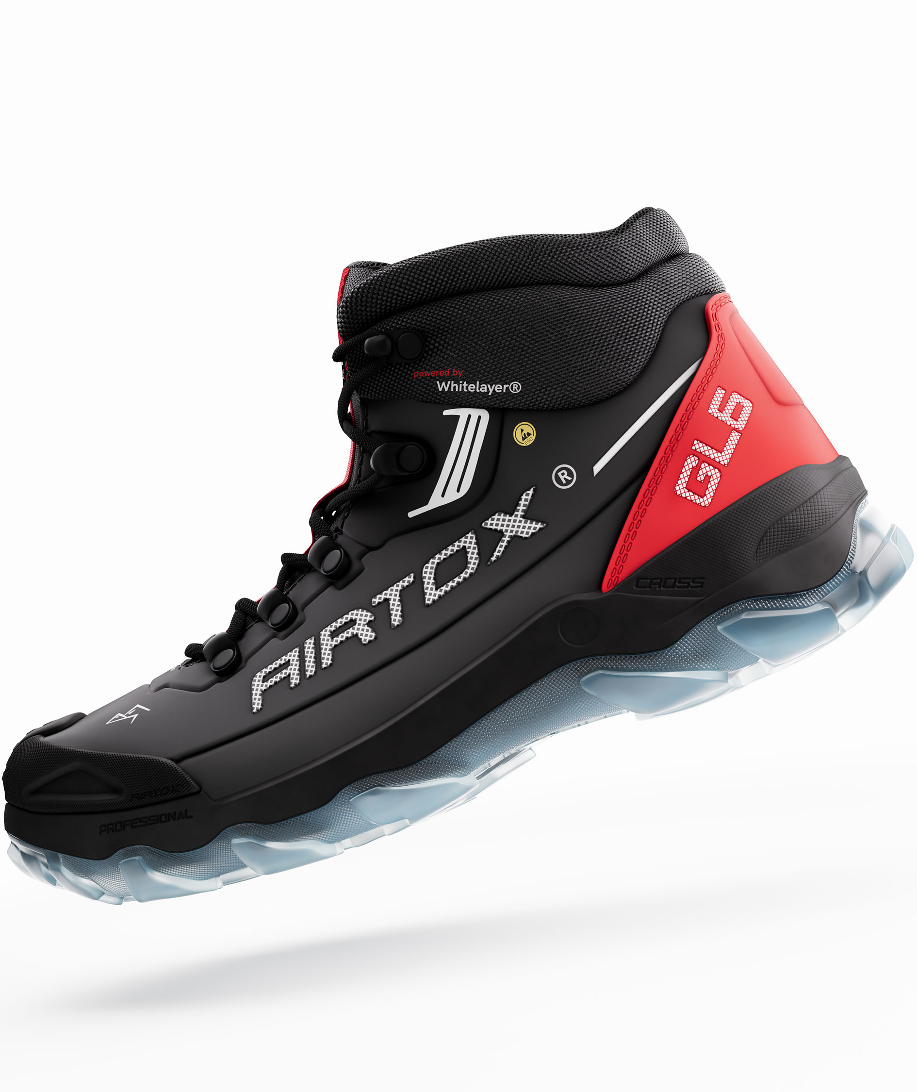 Airtox GL6 sikkerhedsst&oslash;vletter S3, Sort, large image number 14