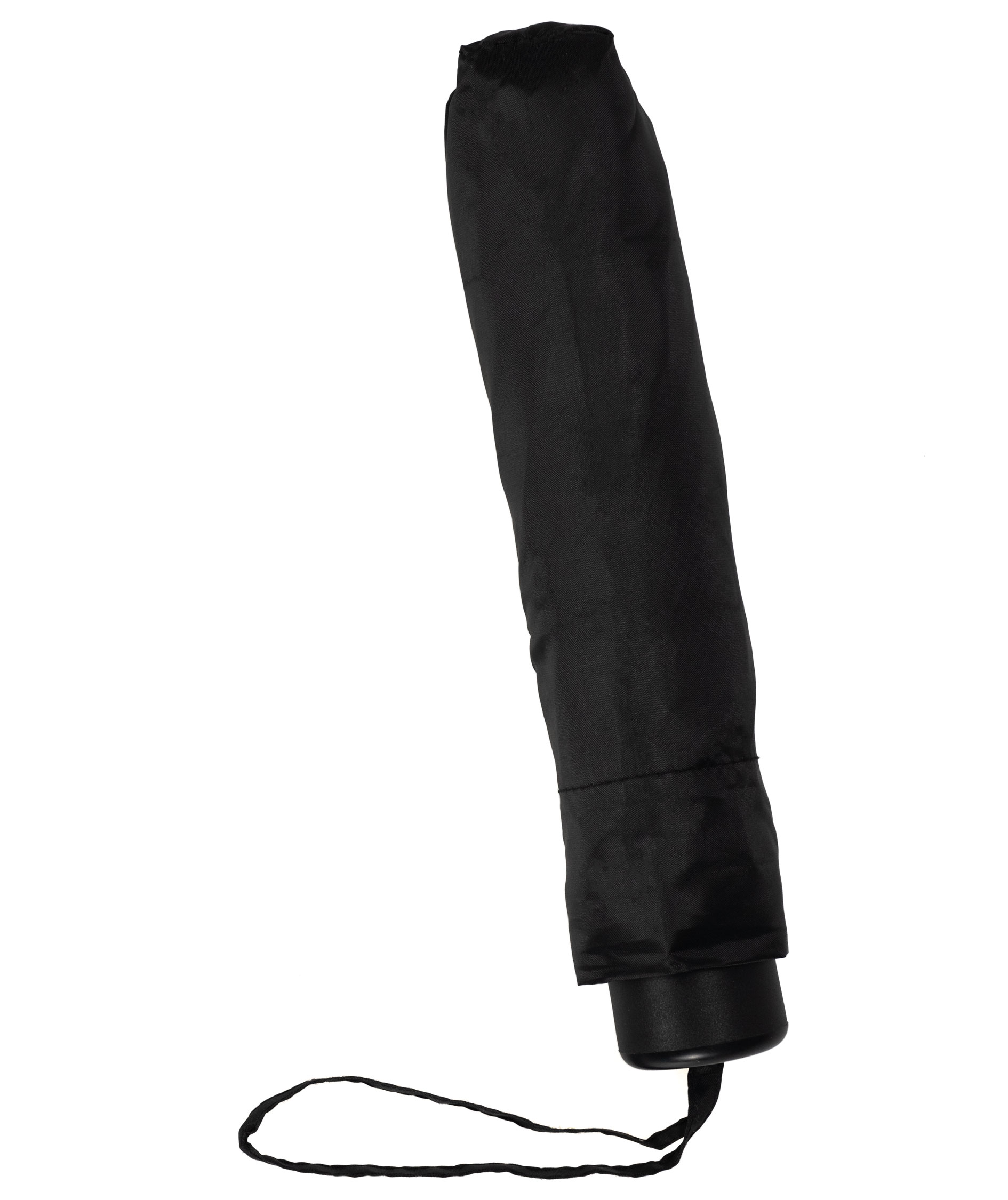 Billig-arbejdst&oslash;j.dk foldbar paraply, Sort, Sort, large image number 1