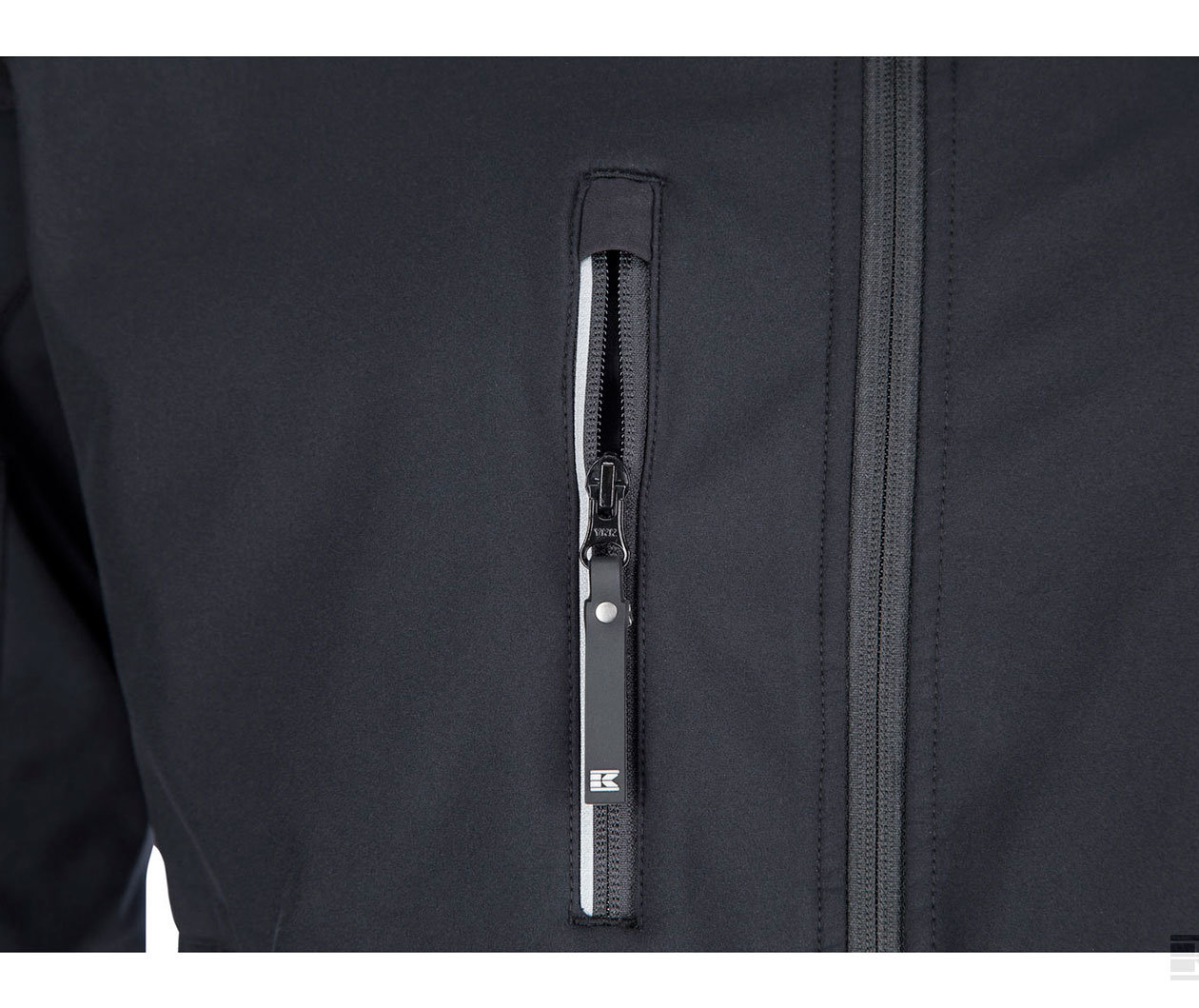 Kramp Technical softshelljakke, Sort, large image number 3