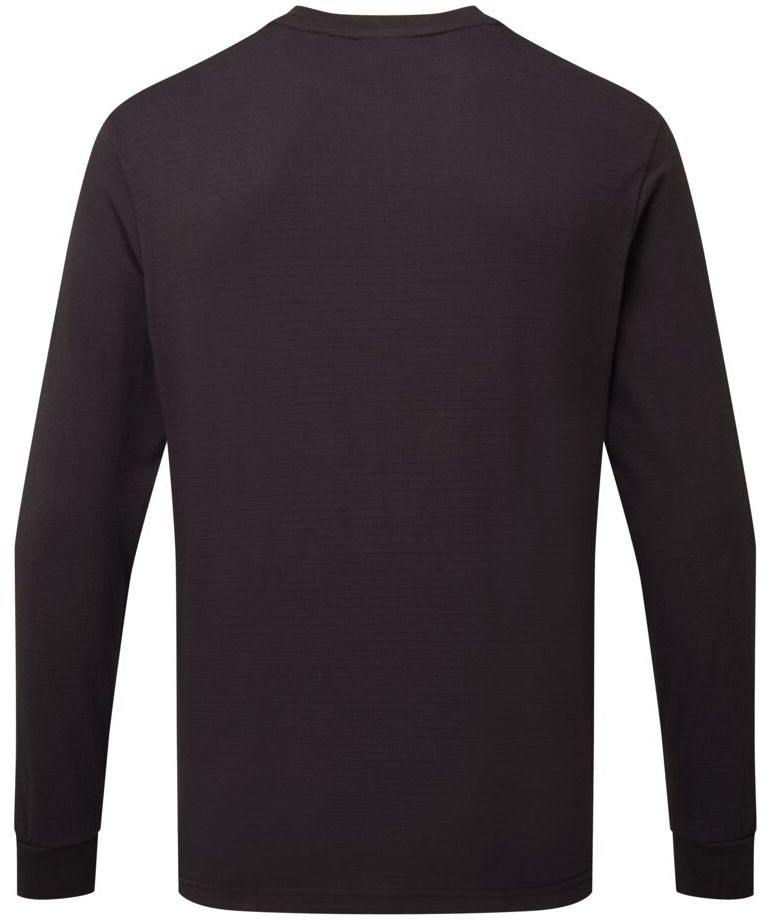 Portwest ESD langermet T-skjorte, M&oslash;rk Marine