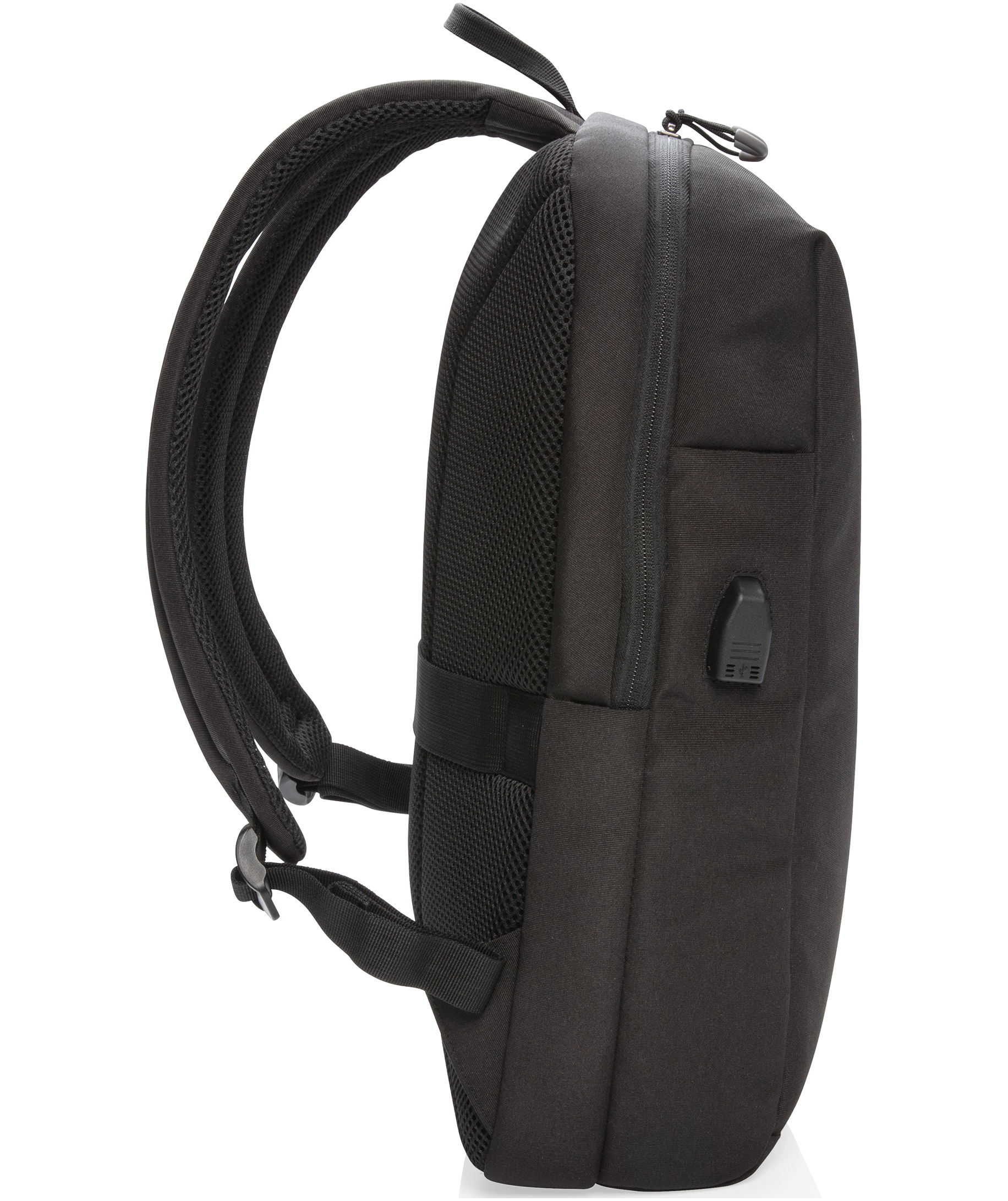 Swiss Peak 15,6" laptop backpack 12 L, Black, Black, large image number 2