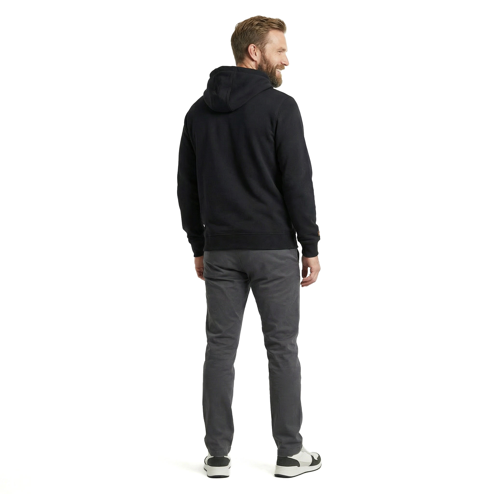 Westborn Logo h&aelig;ttetr&oslash;je, Black, large image number 4