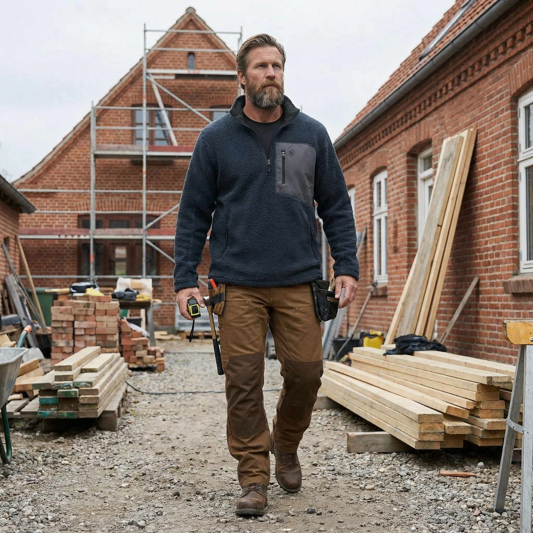 Terrax p&auml;lsfibertr&ouml;ja, Svart/Marinbl&aring;