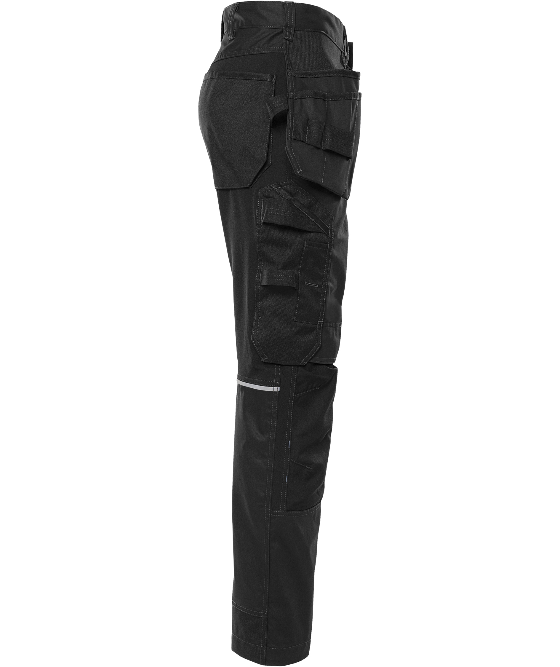 Fristads h&aring;ndverksbukse 2900 GWM, Svart, large image number 4