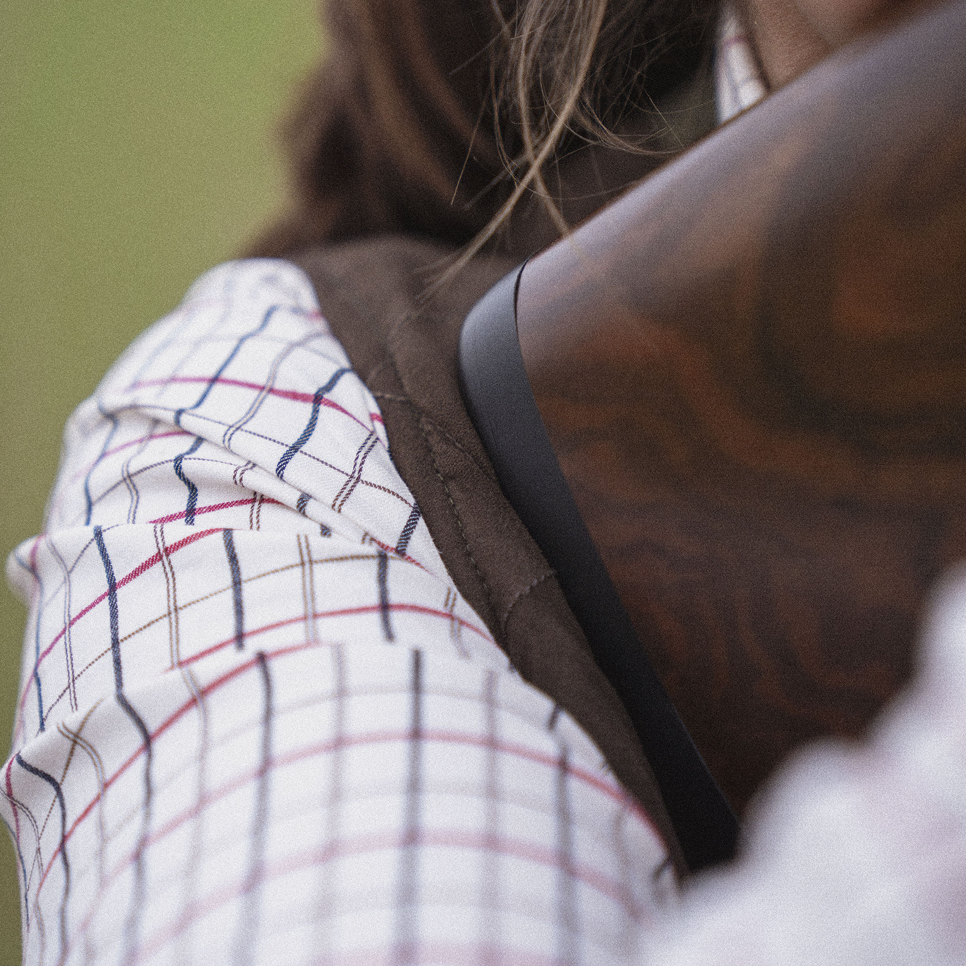 Seeland Kerry Shooting women's shirt, Cabernet/Blue Check, large image number 6