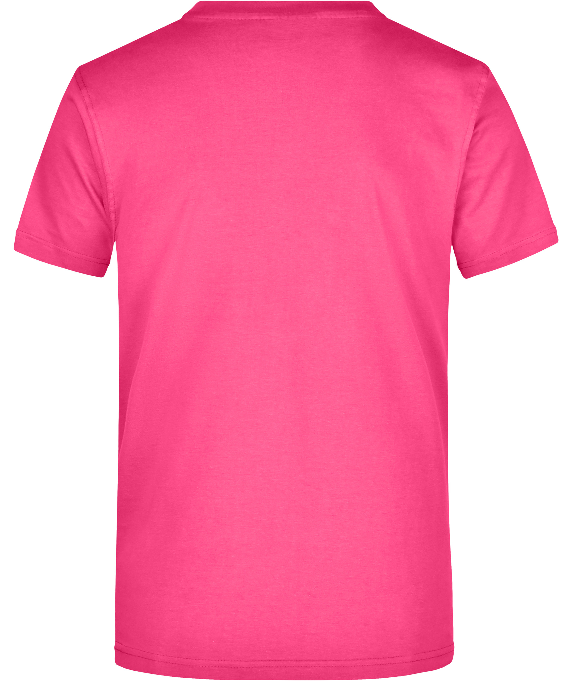 James & Nicholson T-shirt Round-T Heavy, Rosa
