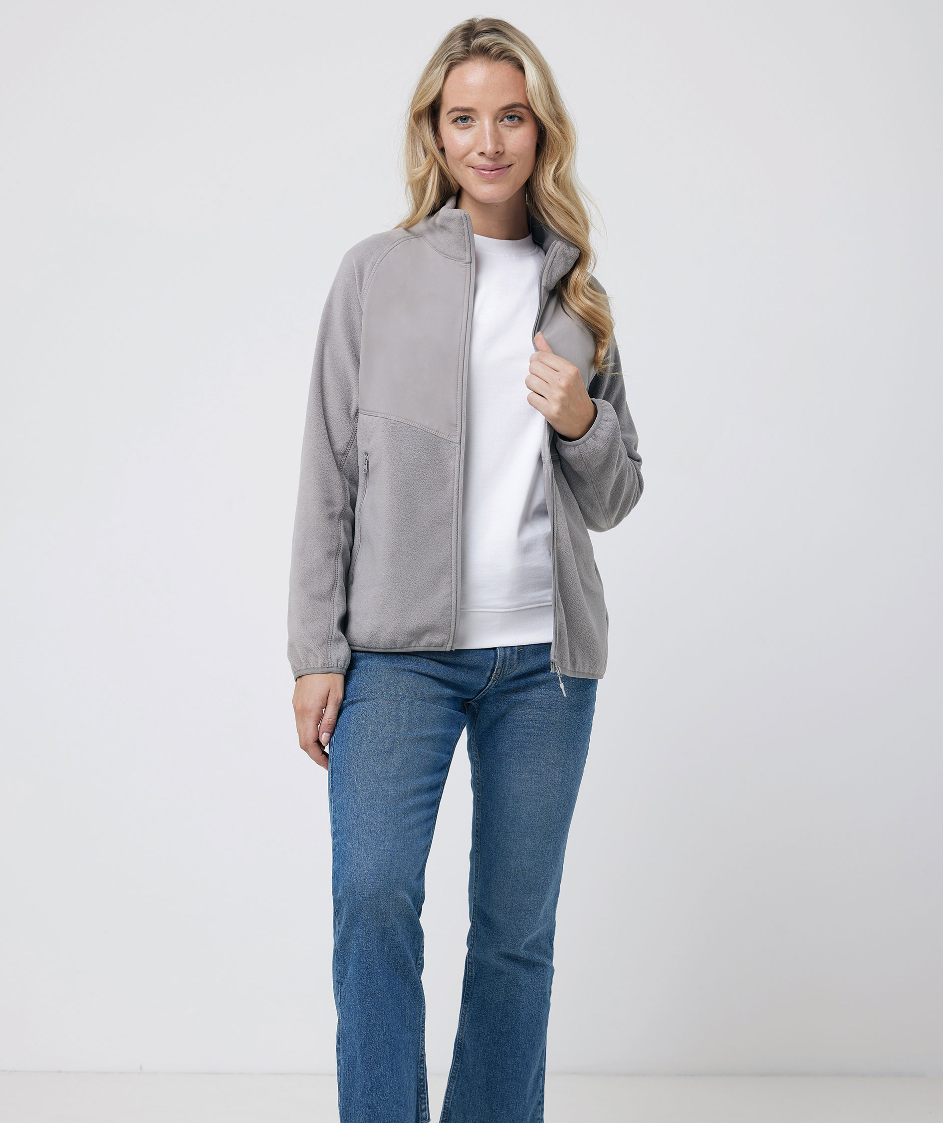 Iqoniq Talung Fleecepullover, Storm Grey, large image number 5