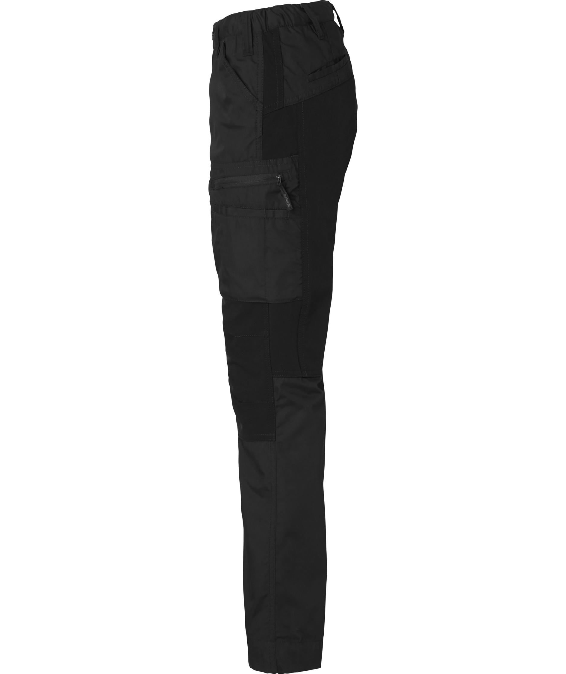 Top Swede servicebyxa 301 dam, Svart, large image number 3