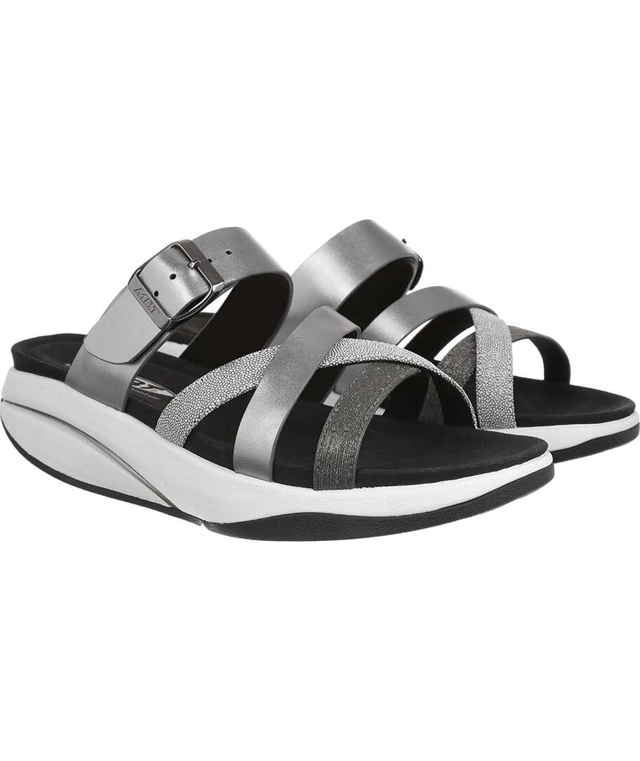 MBT Fasi dame sandaler, Gunmetal, large image number 2