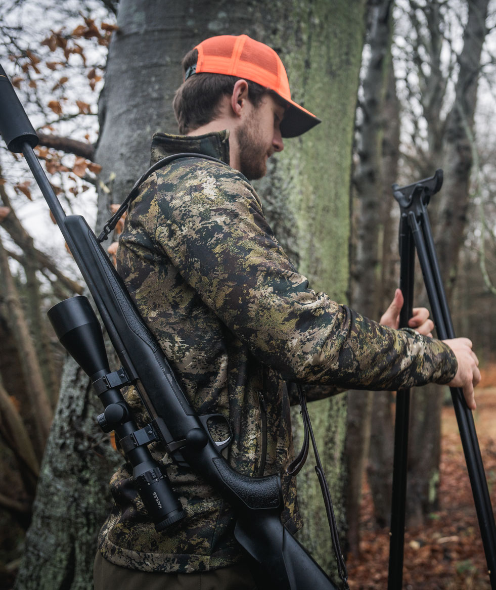 Seeland Tidal Camo fleece jacket, InVis MPC green, large image number 4