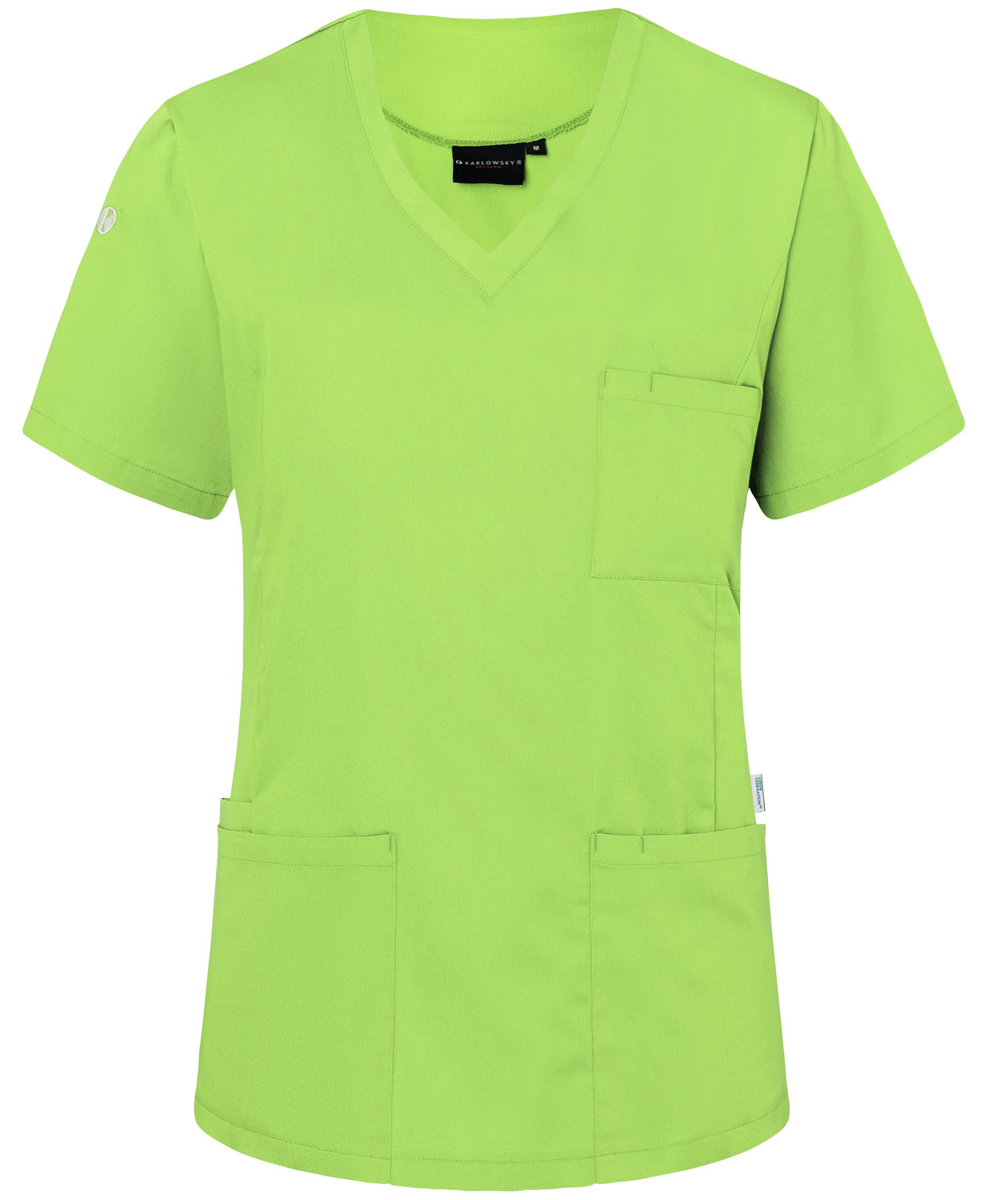 Karlowsky Essential dame buseronne, Kiwi, Kiwi, swatch