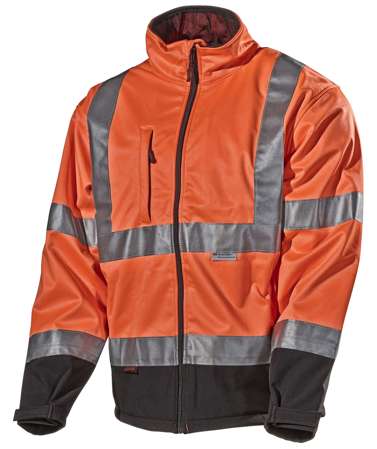 L.Brador softshelljacka 289P, Varsel Orange
