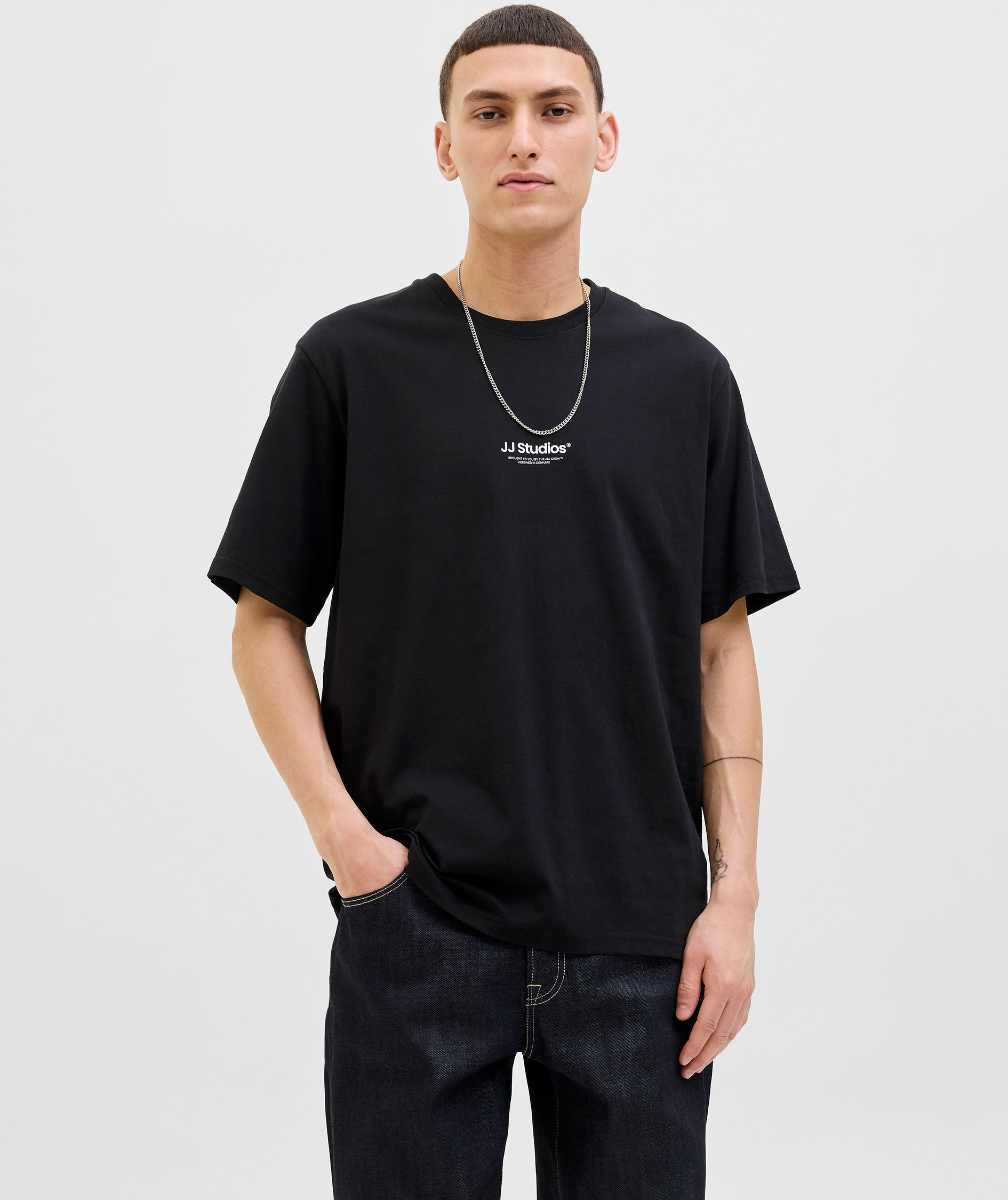Jack & Jones JJESOHO T-shirt, Black, large image number 1