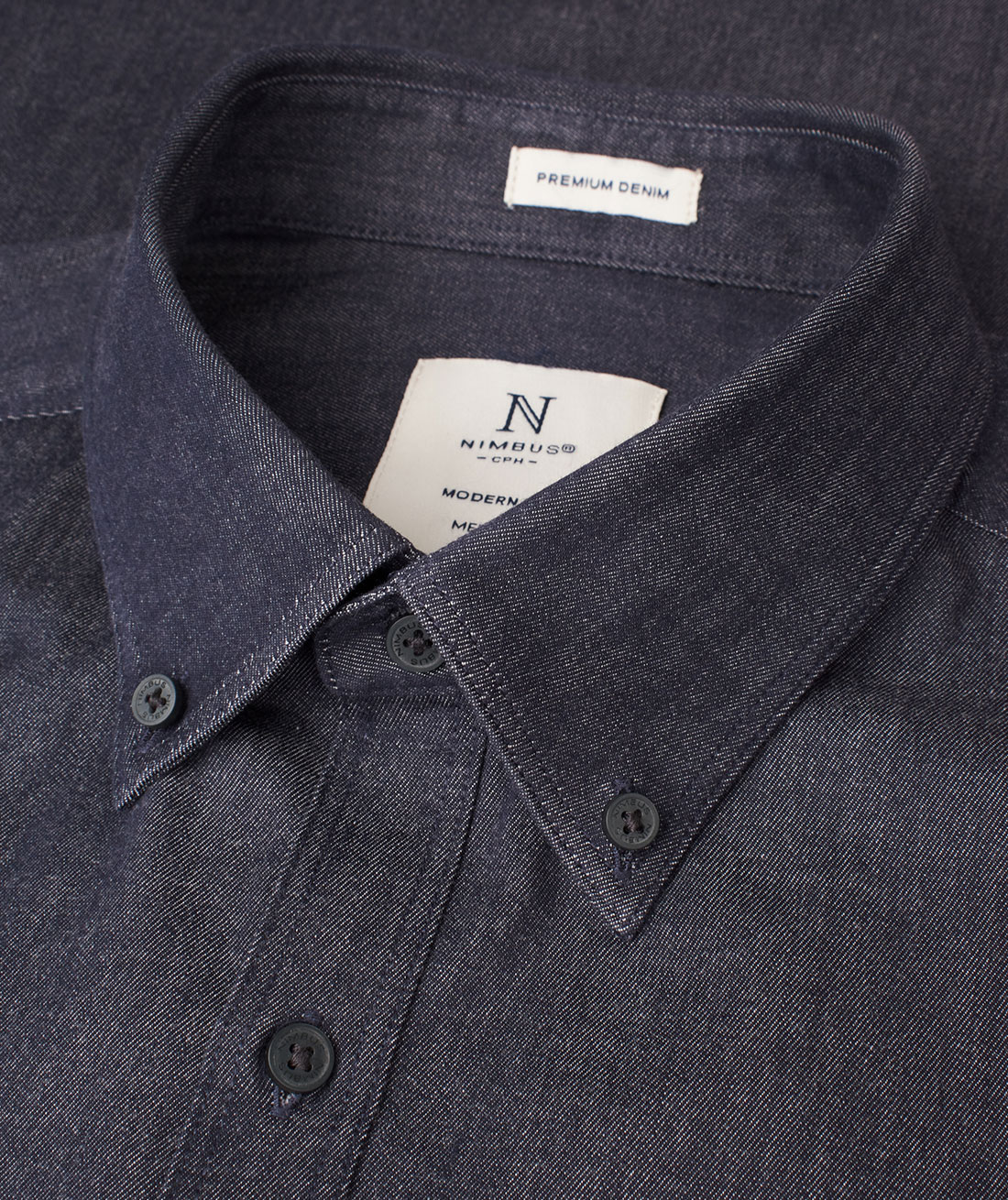 Nimbus Torrance Slim fit Hemd, Indigoblau, large image number 2